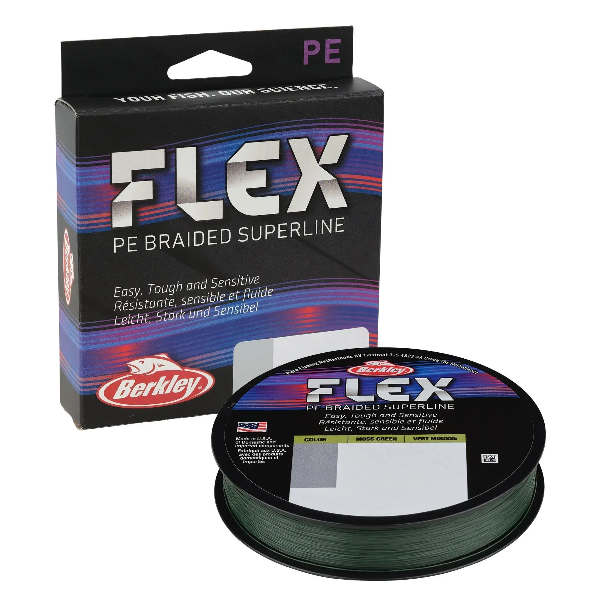 Berkley Flex Braid Moss Green 2000 m kuitusiima