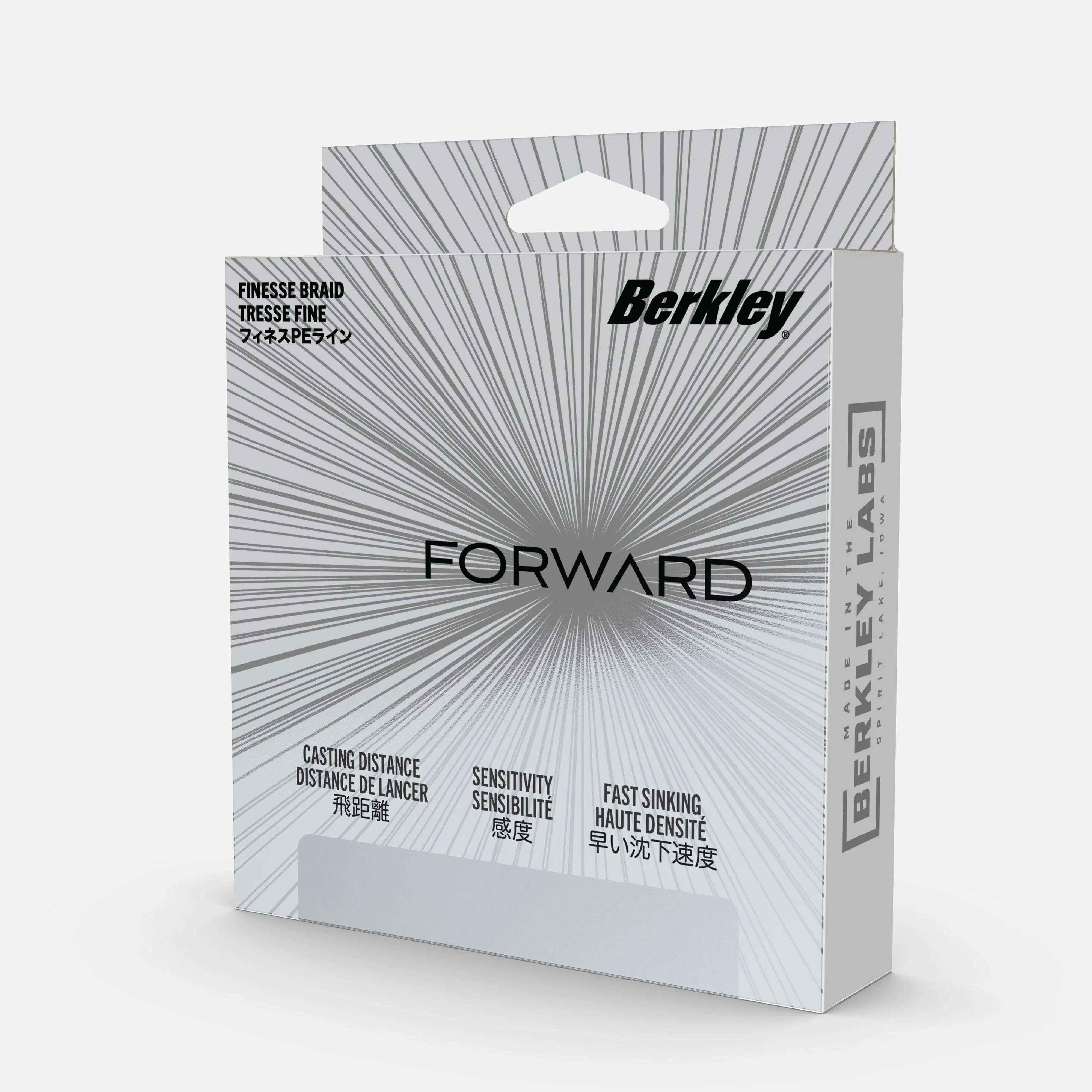 Berkley Forward Finesse Braid Crystal 1800 m kuitusiima - Image 2
