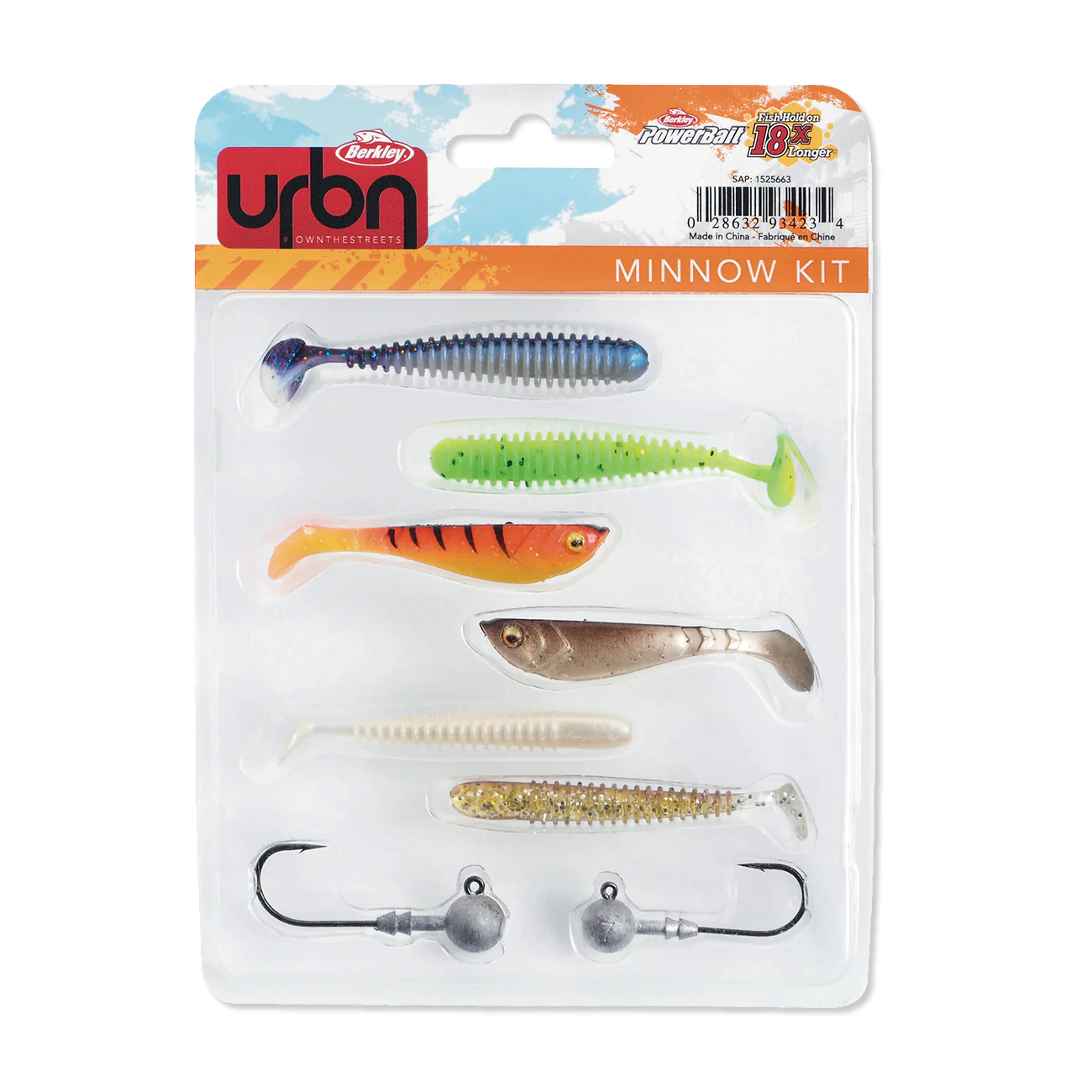 Berkley URBN Kit Minnow jigilajitelma - Image 3