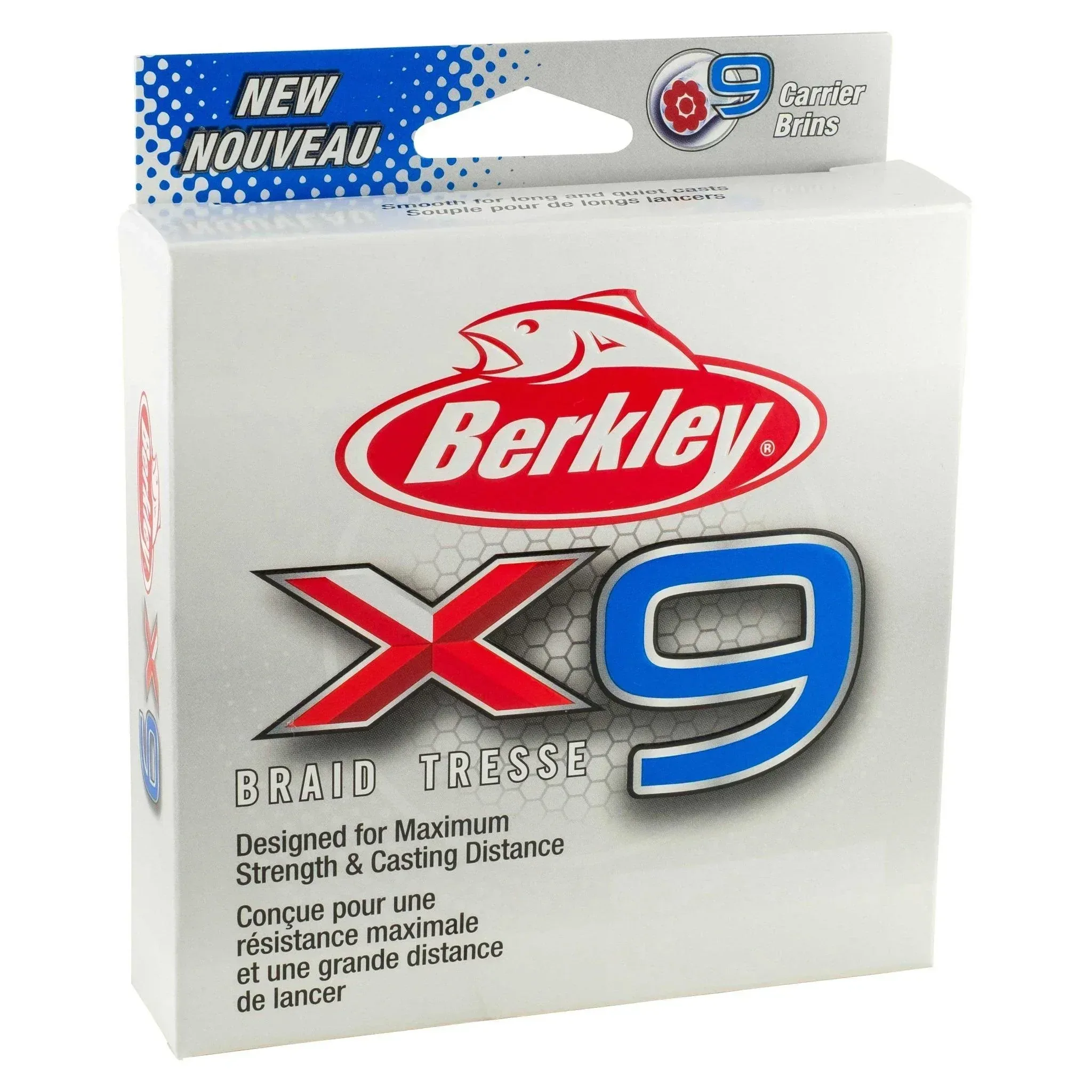 Berkley X9 Braid Low Vis Green 2000 m kuitusiima - Image 3