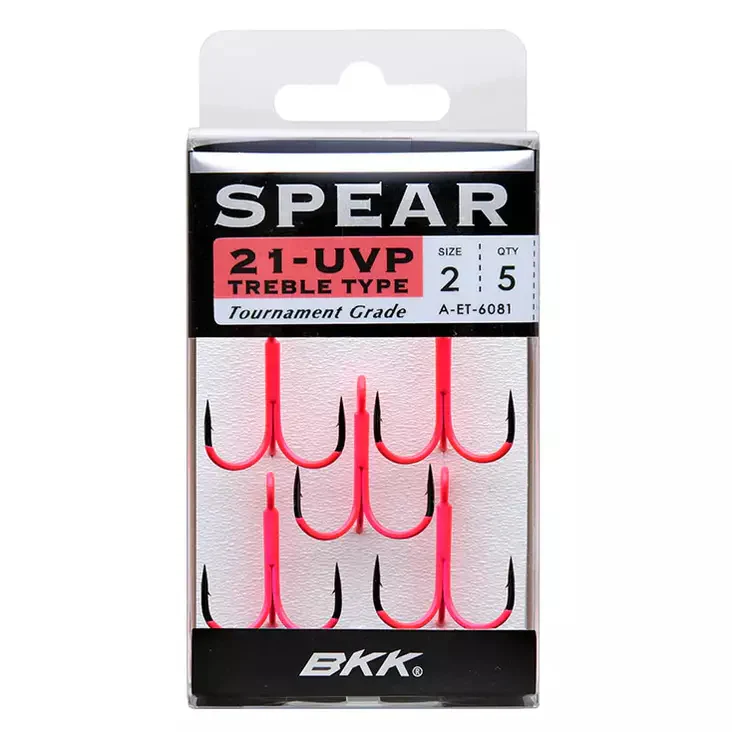 BKK Spear-21 UVP Pink 3-haarakoukku - Image 2