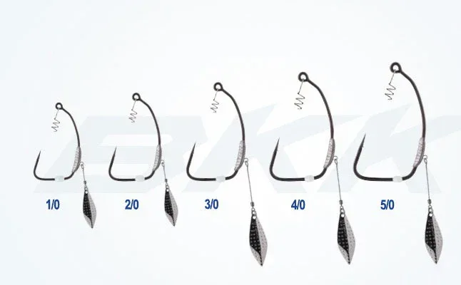 BKK Titan Diver Worm Hook koukku 2 kpl/pkt - Image 3
