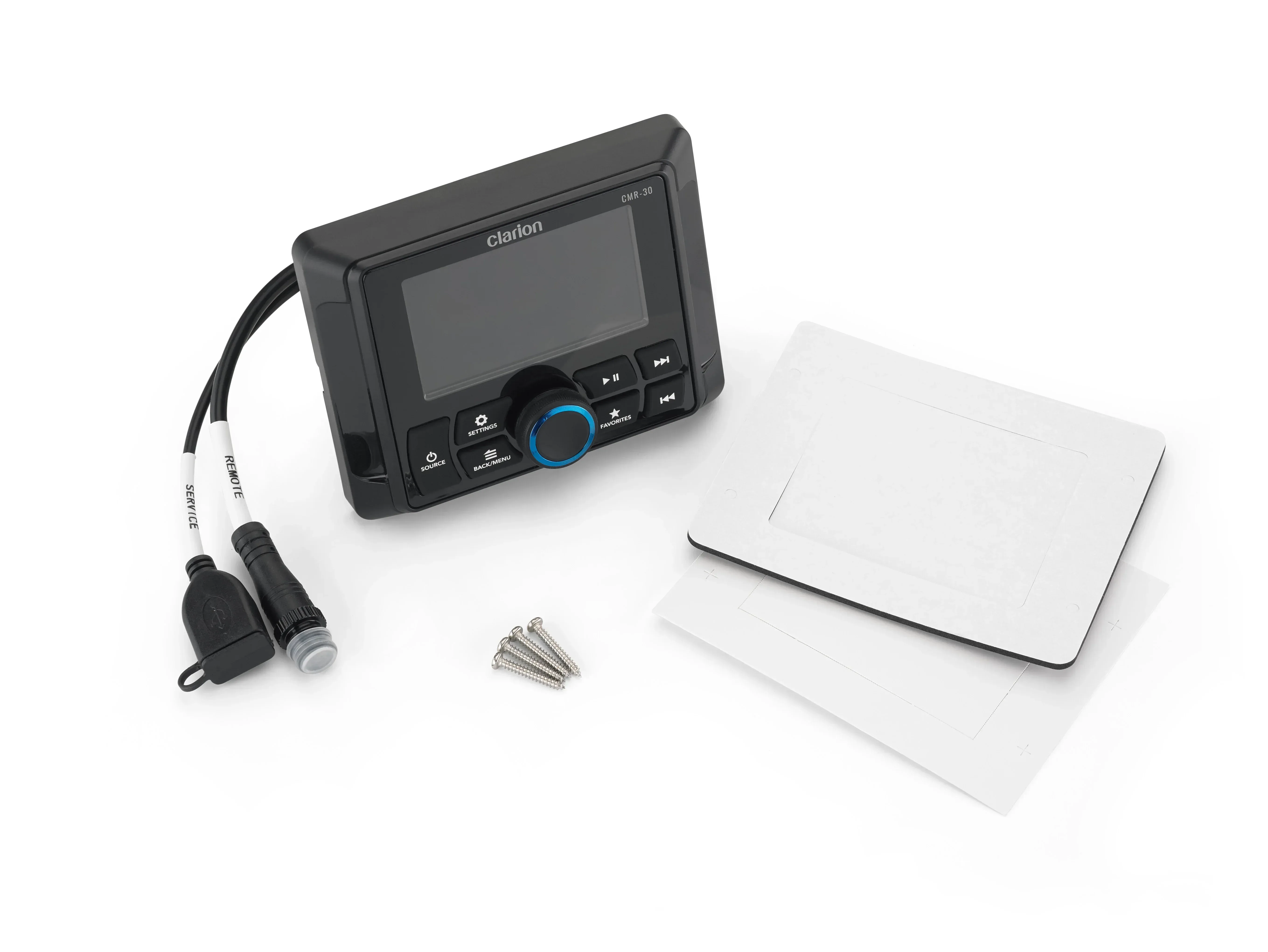 Clarion Marine CMR-30 Wired Remote - Image 3
