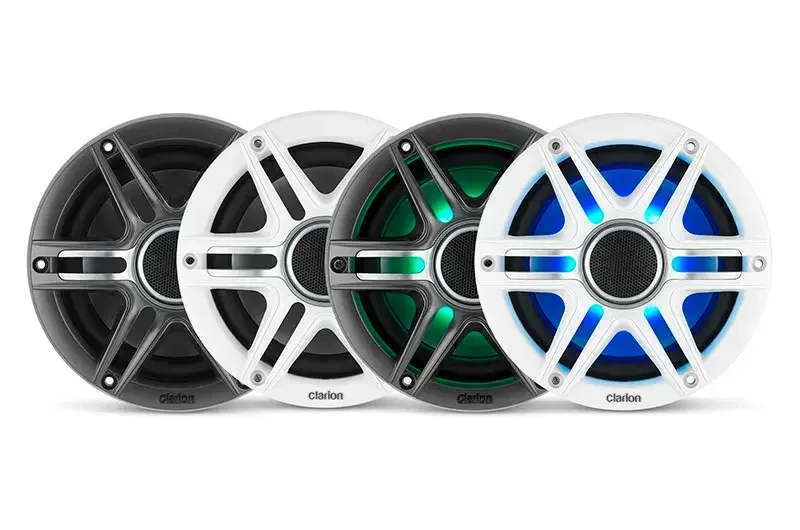 Clarion Marine CMSP 6,5" venekaiuttimet LED - Image 5