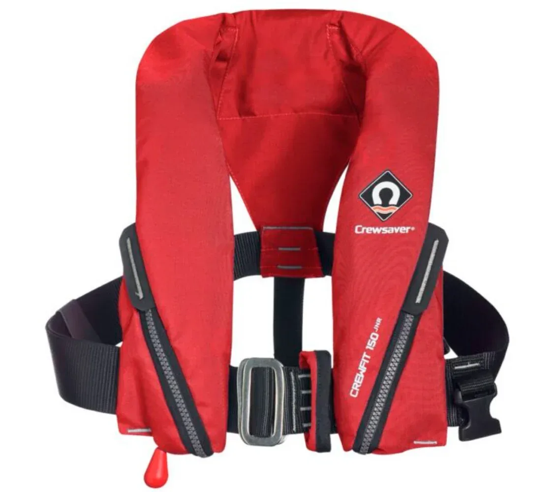 Crewsaver Crewfit 150N Junior paukkuliivi punainen