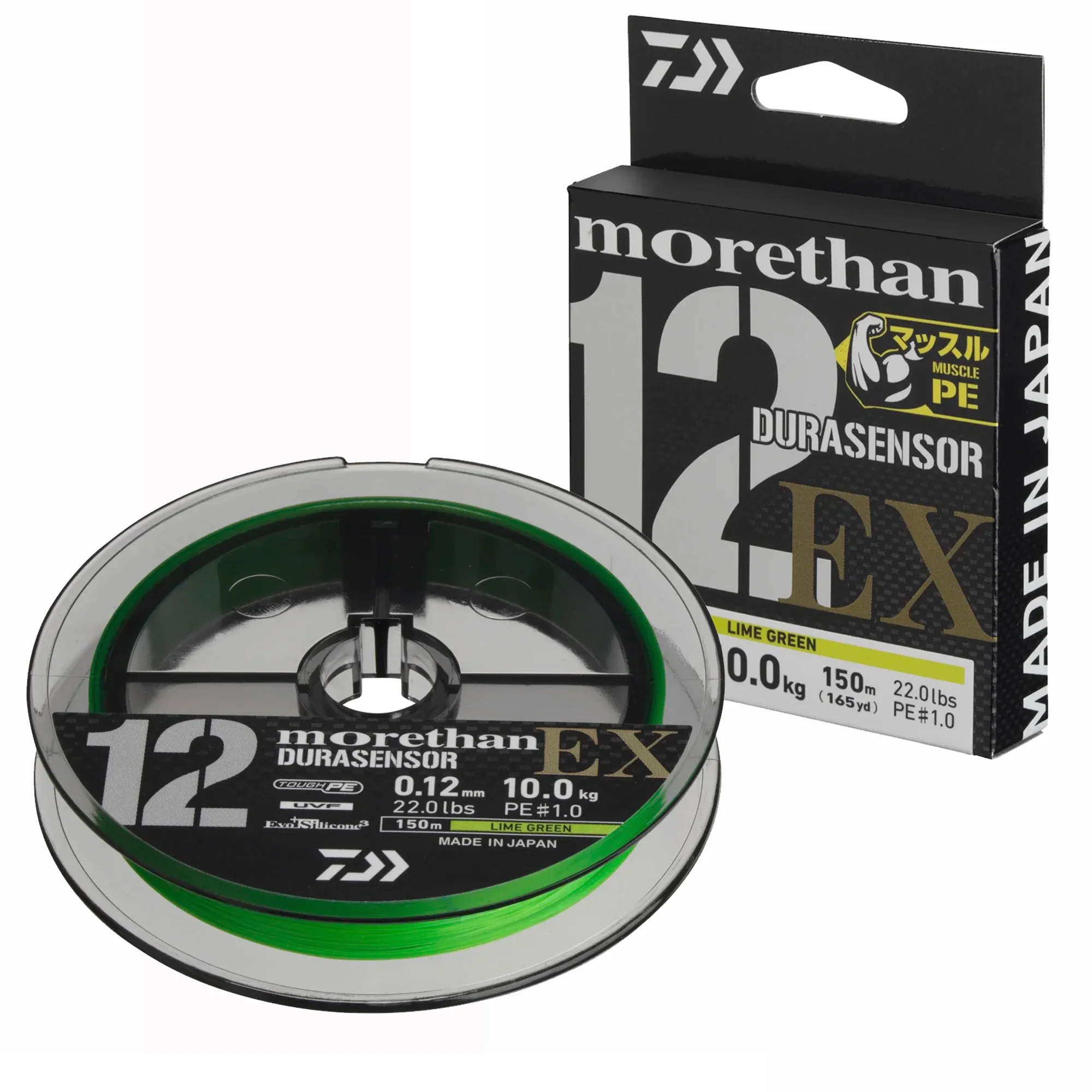 Daiwa Morethan 12 Braid Durasensor 150 m kuitusiima - Image 3