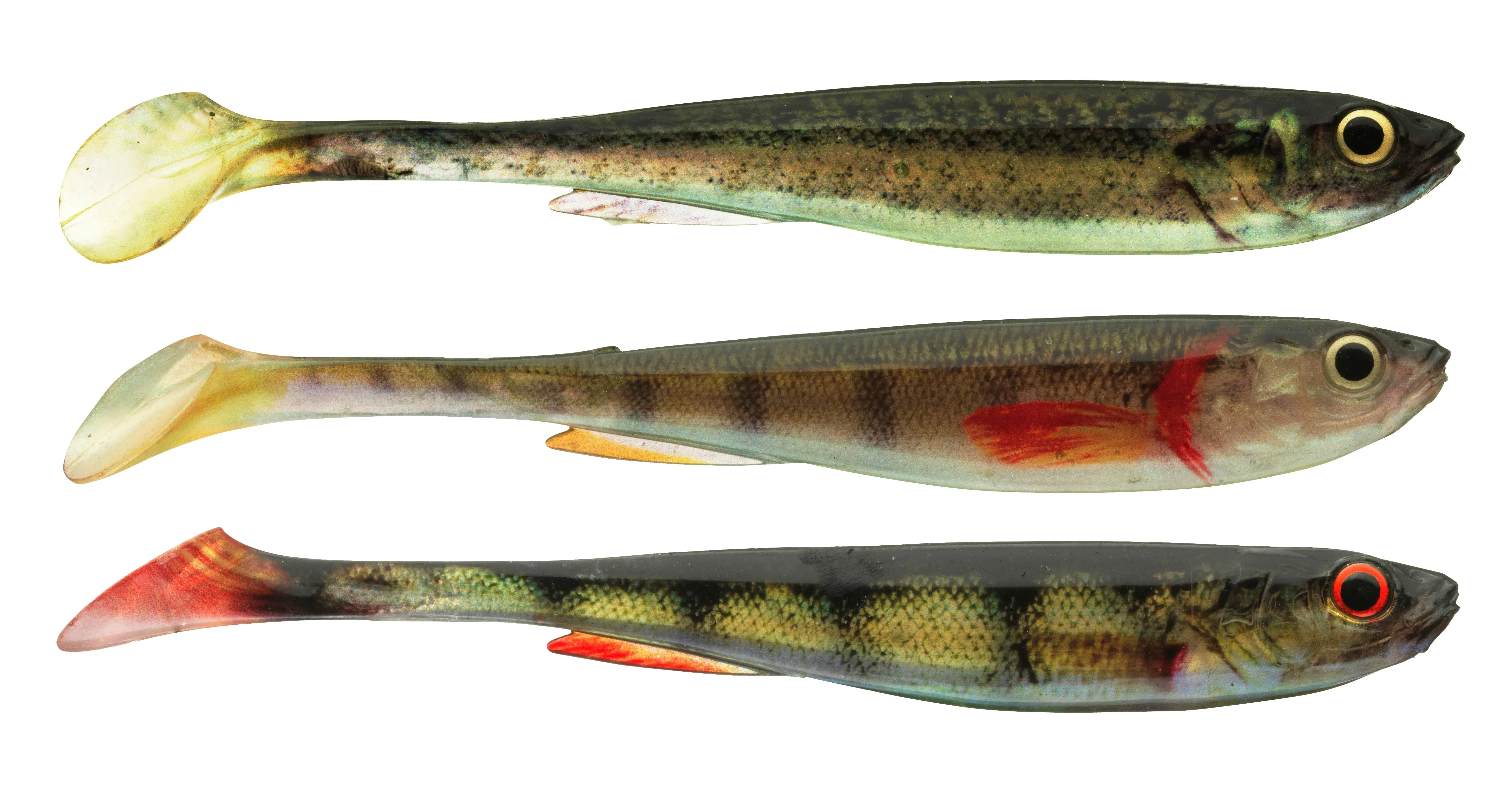 Daiwa Prorex Real Slim Shad Y Live 7,5 cm jigilajitelma 5 kpl/pkt