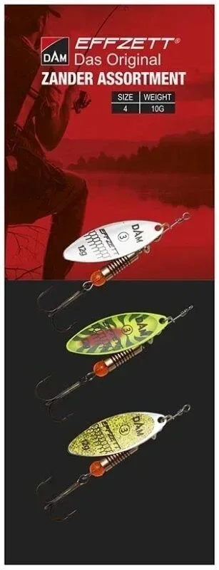 DAM Zander 12 g lippalajitelma 3 kpl/pkt