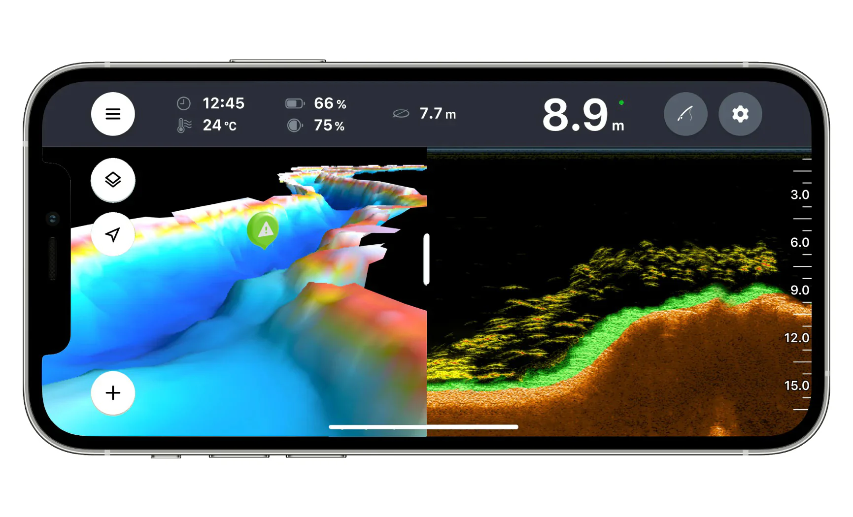 Deeper Smart Sonar CHIRP+ 3 langaton kaikuluotain - Image 4