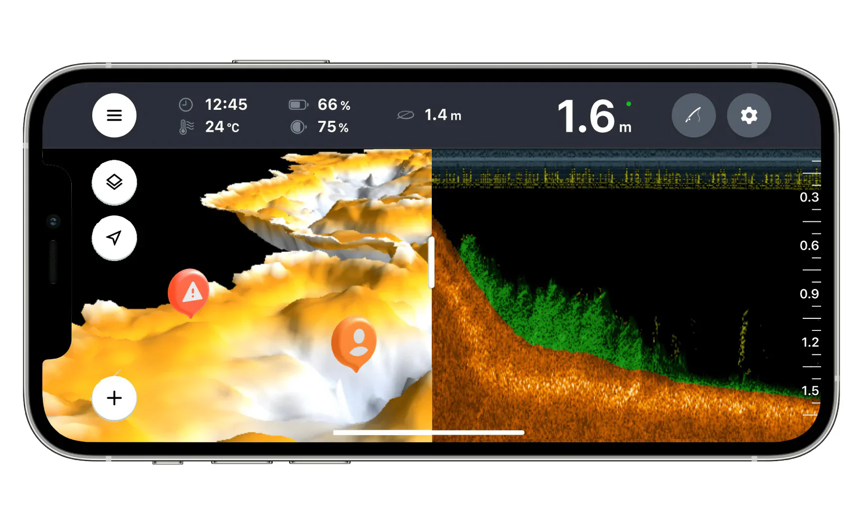 Deeper Smart Sonar CHIRP+ 3 langaton kaikuluotain - Image 7