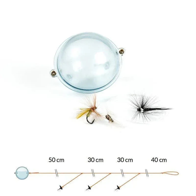 Fladen Fly Cast Kit Dry Flies heittoperhosetti