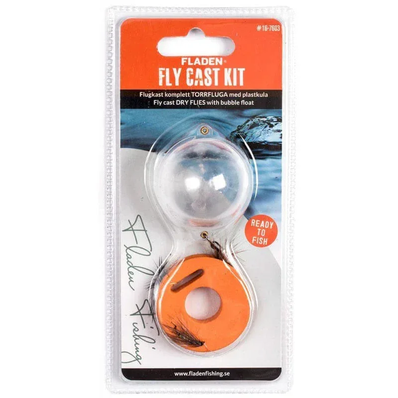 Fladen Fly Cast Kit Dry Flies heittoperhosetti - Image 2