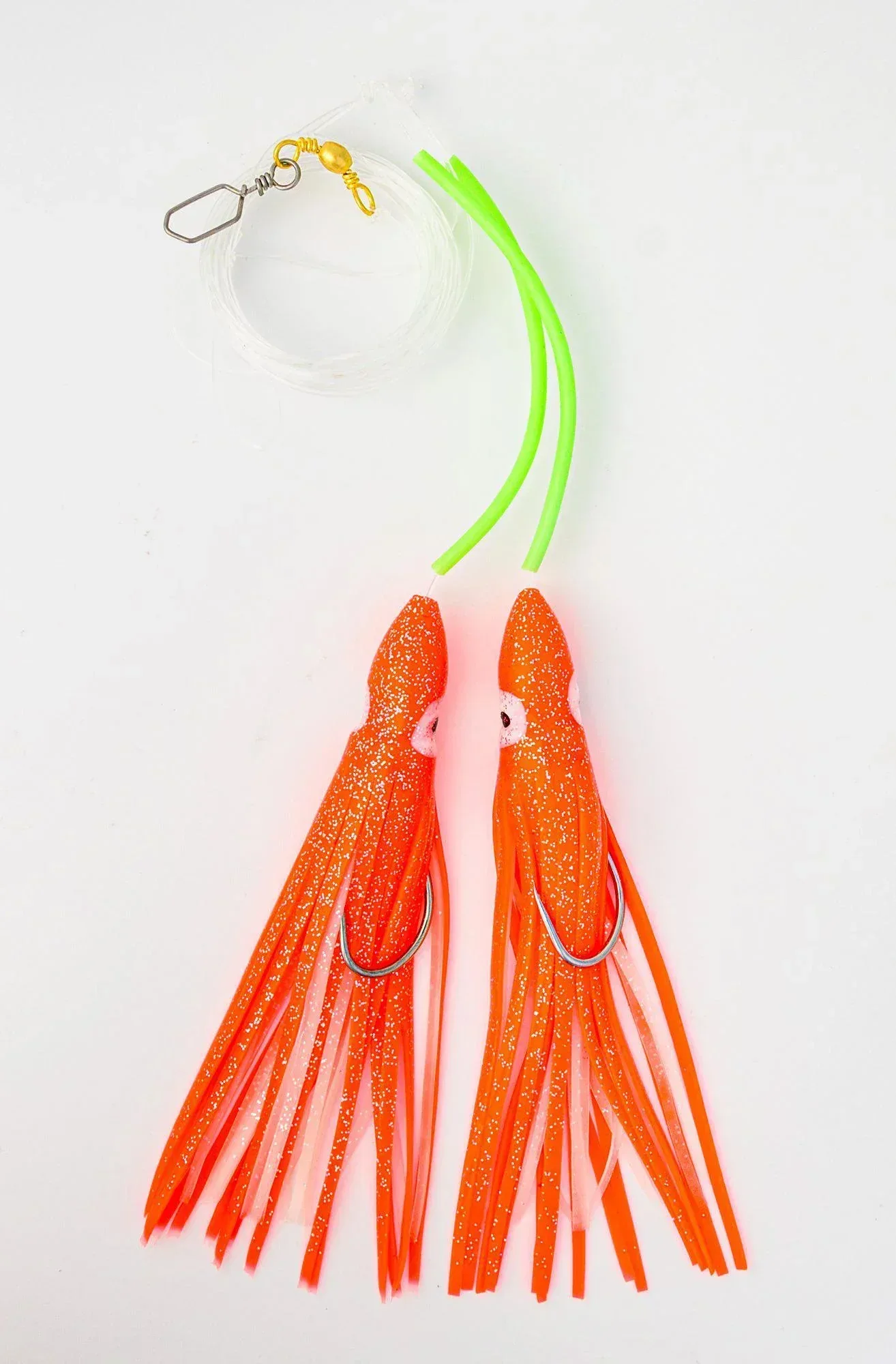 Fladen Ling / Lump Cod Double Red Octopus Rig
