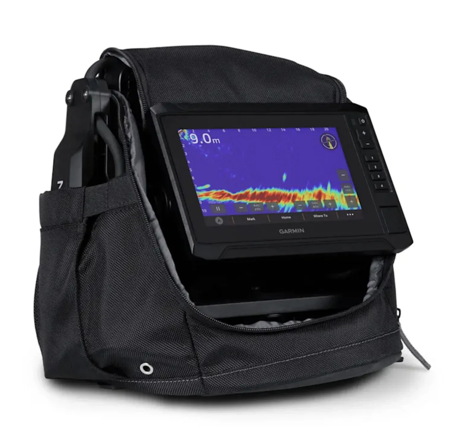 Garmin ECHOMAP UHD2 72sv kannettava yhdistelmälaite + Panoptix PS22-IF pilkkianturi - Image 5