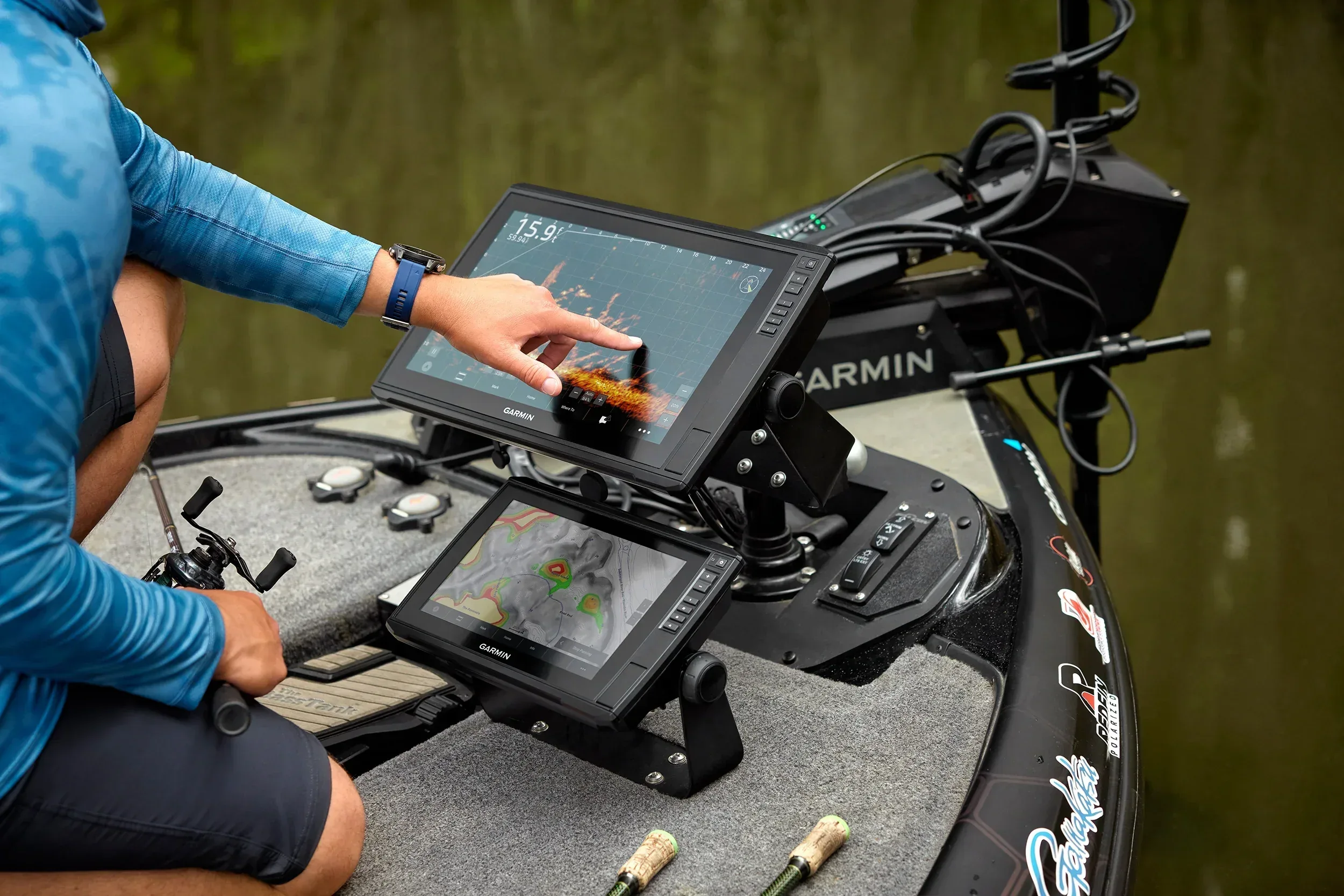 Garmin ECHOMAP Ultra 2 162sv yhdistelmälaite + GT56 anturi - Image 13