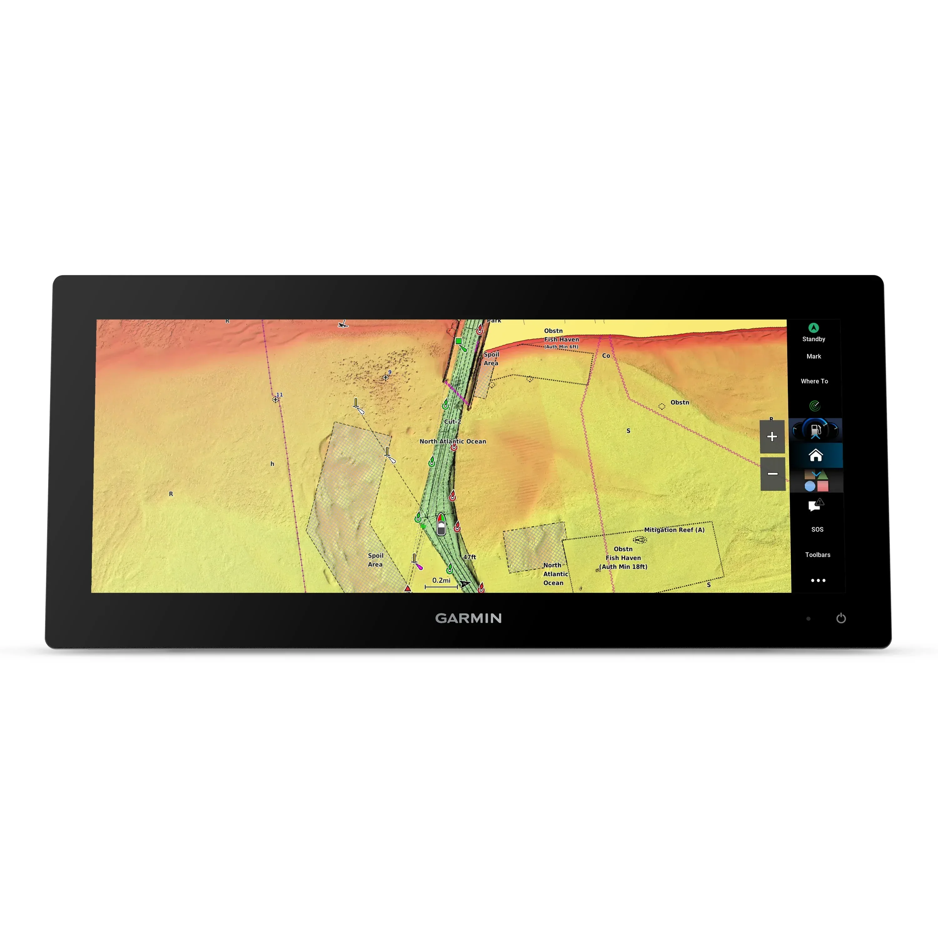 Garmin GPSMAP 1523xsv yhdistelmälaite - Image 14