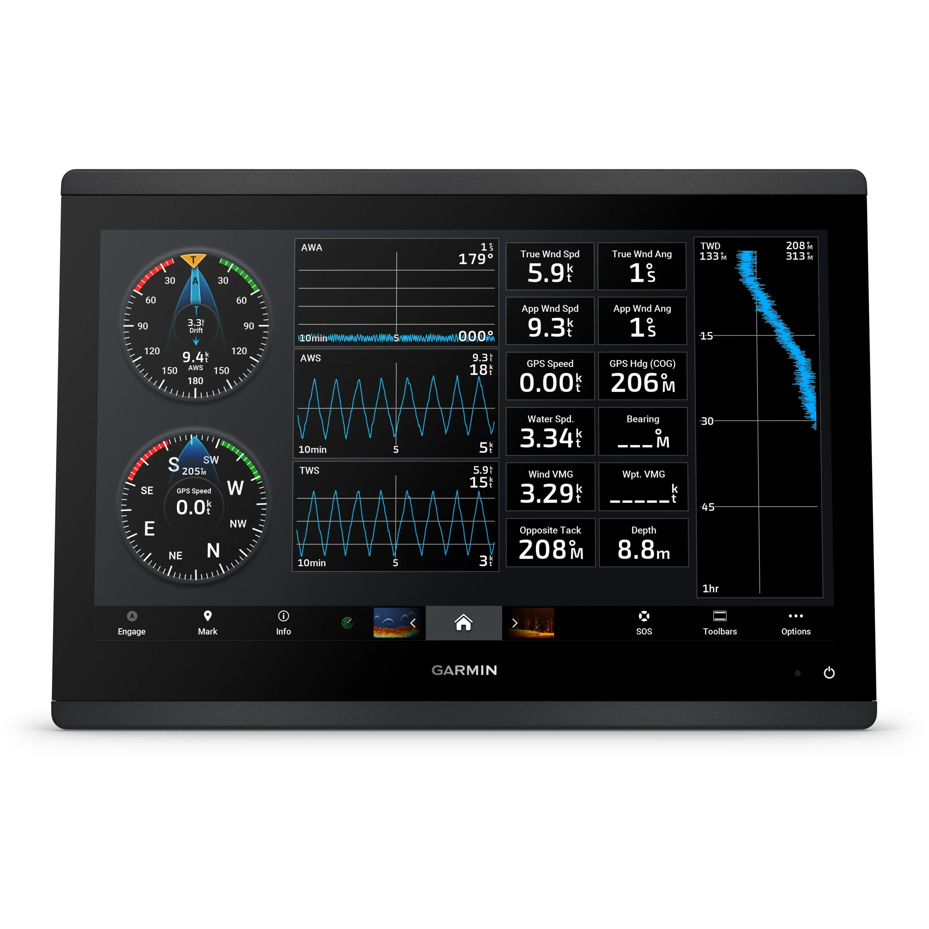 Garmin GPSMAP 1623 karttaplotteri - Image 3