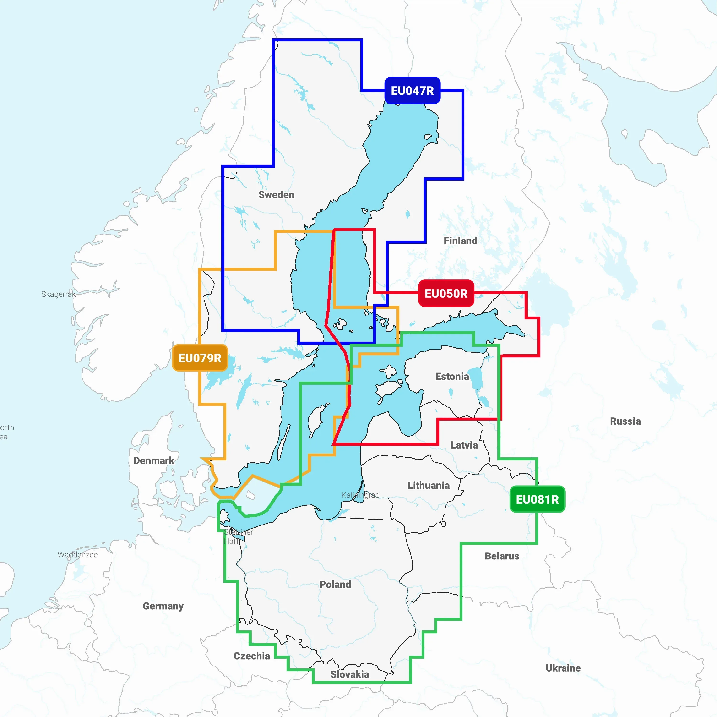 Garmin Navionics Vision+ EU047R Pohjanlahti karttakortti - Image 2