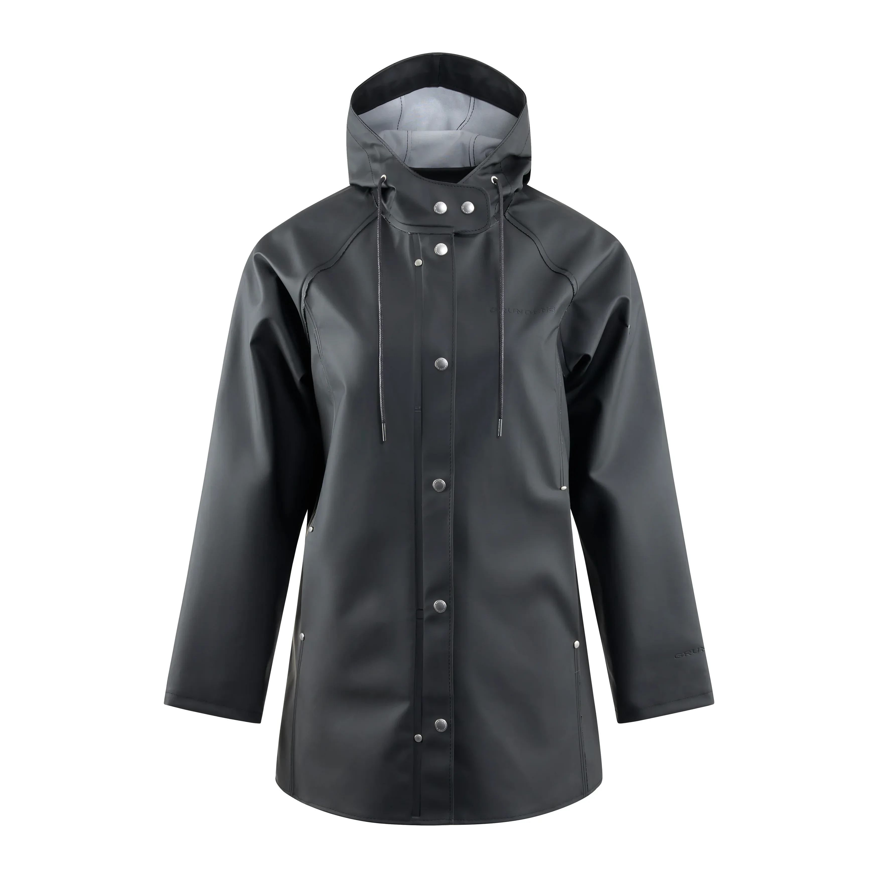 Grundens 1926 Regnkläder Coat Black naisten sadetakki - Image 16