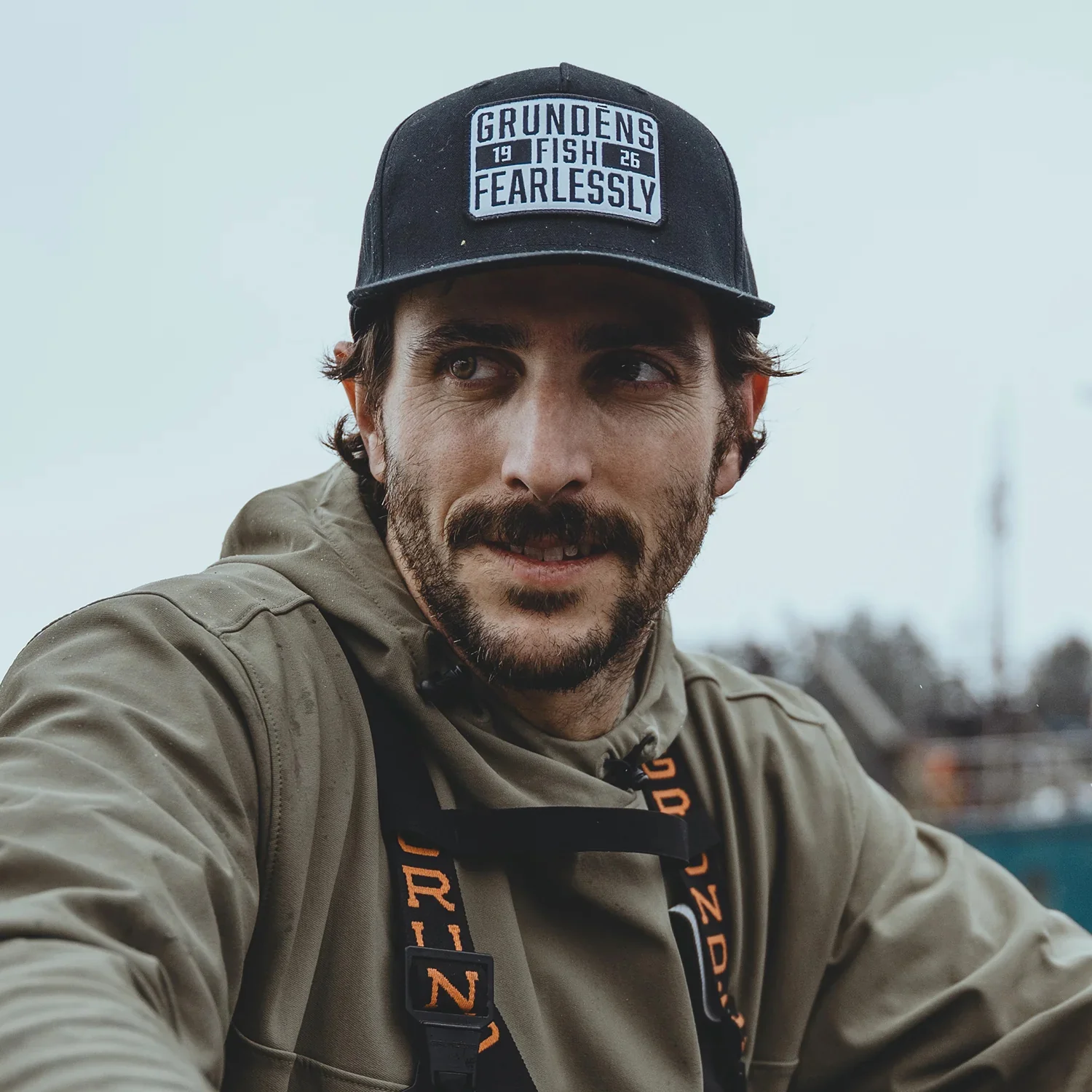 Grundens Advisory Trucker Snapback lippis - Image 3