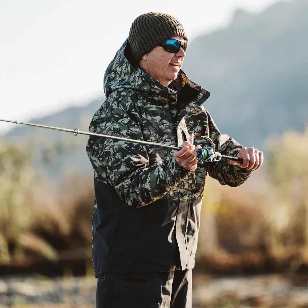 Grundens Downrigger Gore-Tex Camo Green takki - Image 5