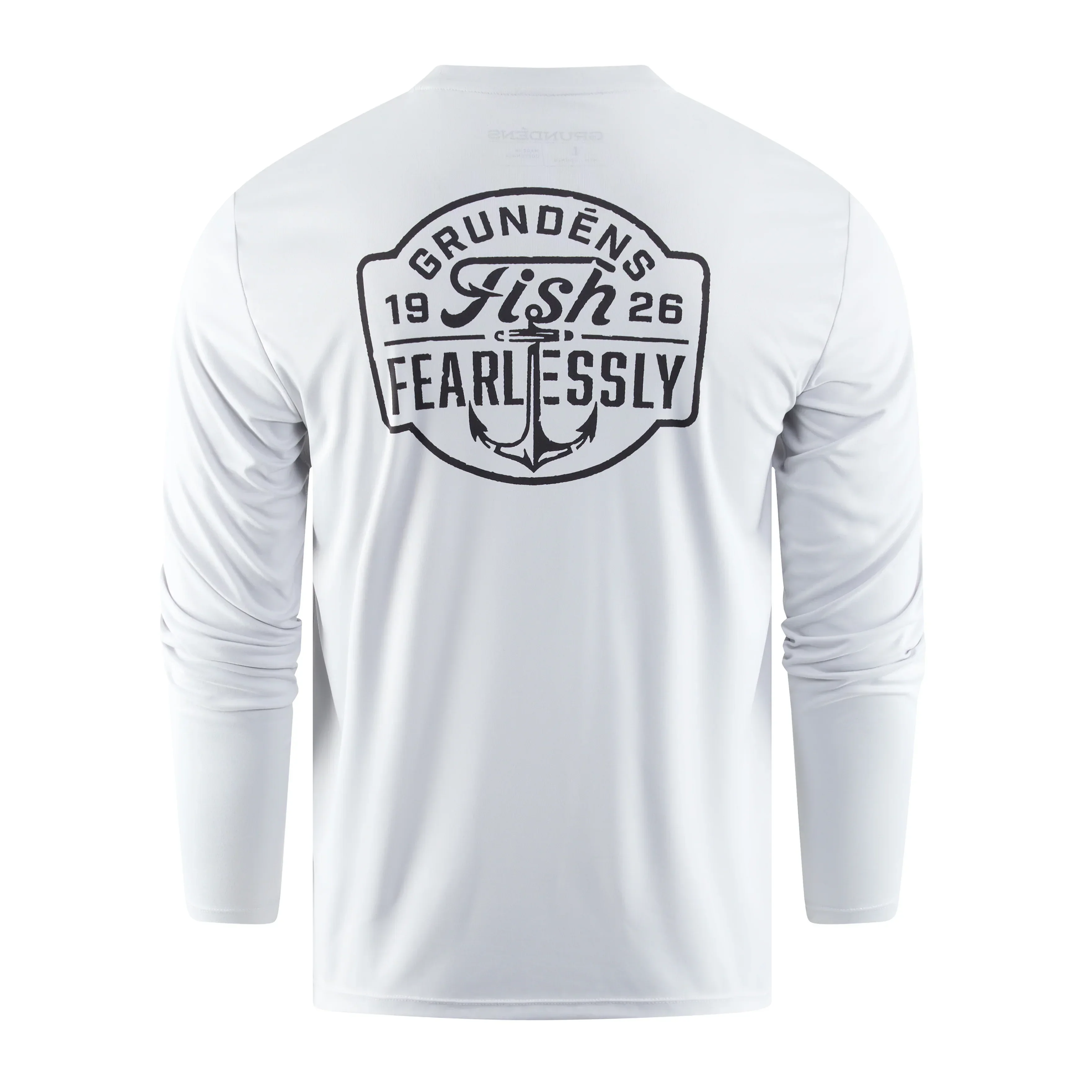 Grundens LS Tech Tee Fish Fearlessly UPF50 pitkähihainen paita