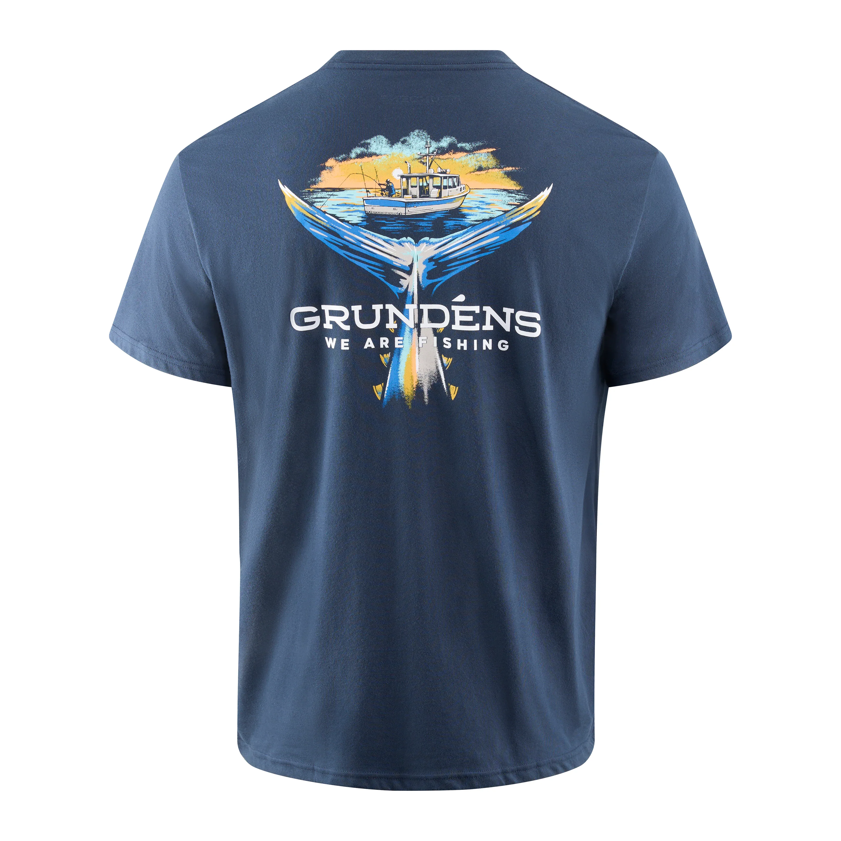 Grundens Tuna Tailscape t-paita