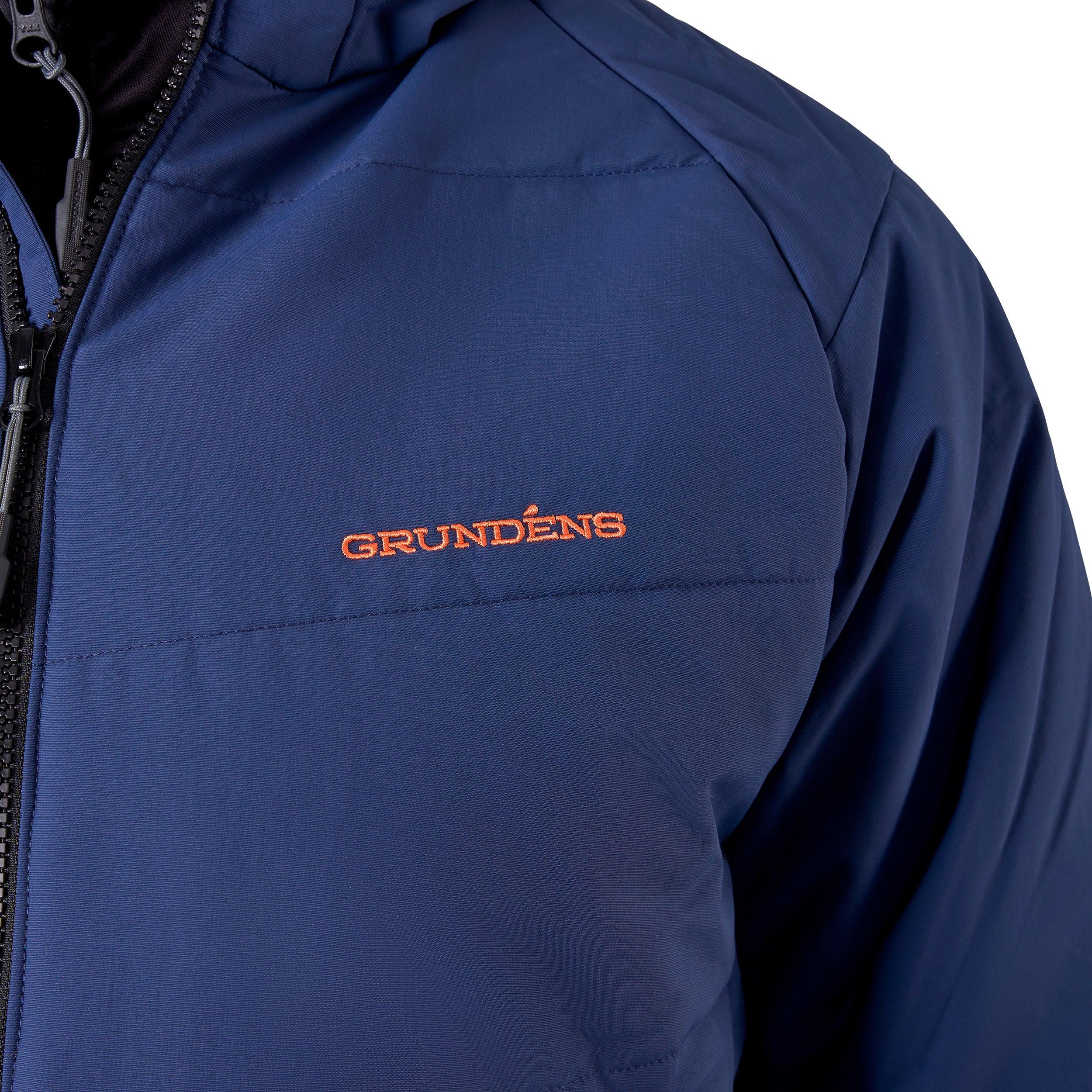 Grundens Turbulence Insulated Hoodie Navy huppari / takki - Image 3