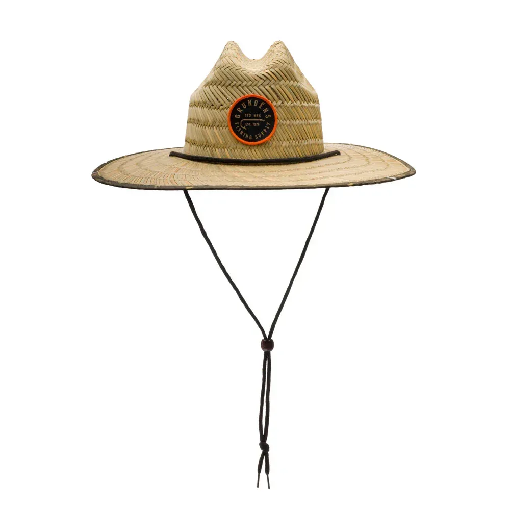 Grundens Waterman Straw Hat hellehattu - Image 3
