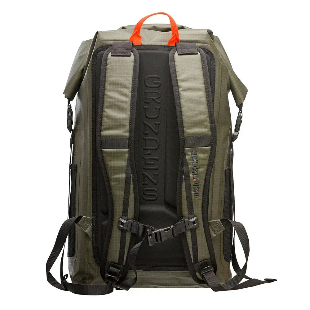 Grundens Wayward Roll Top Backpack 38 L Deep Depths reppu - Image 3