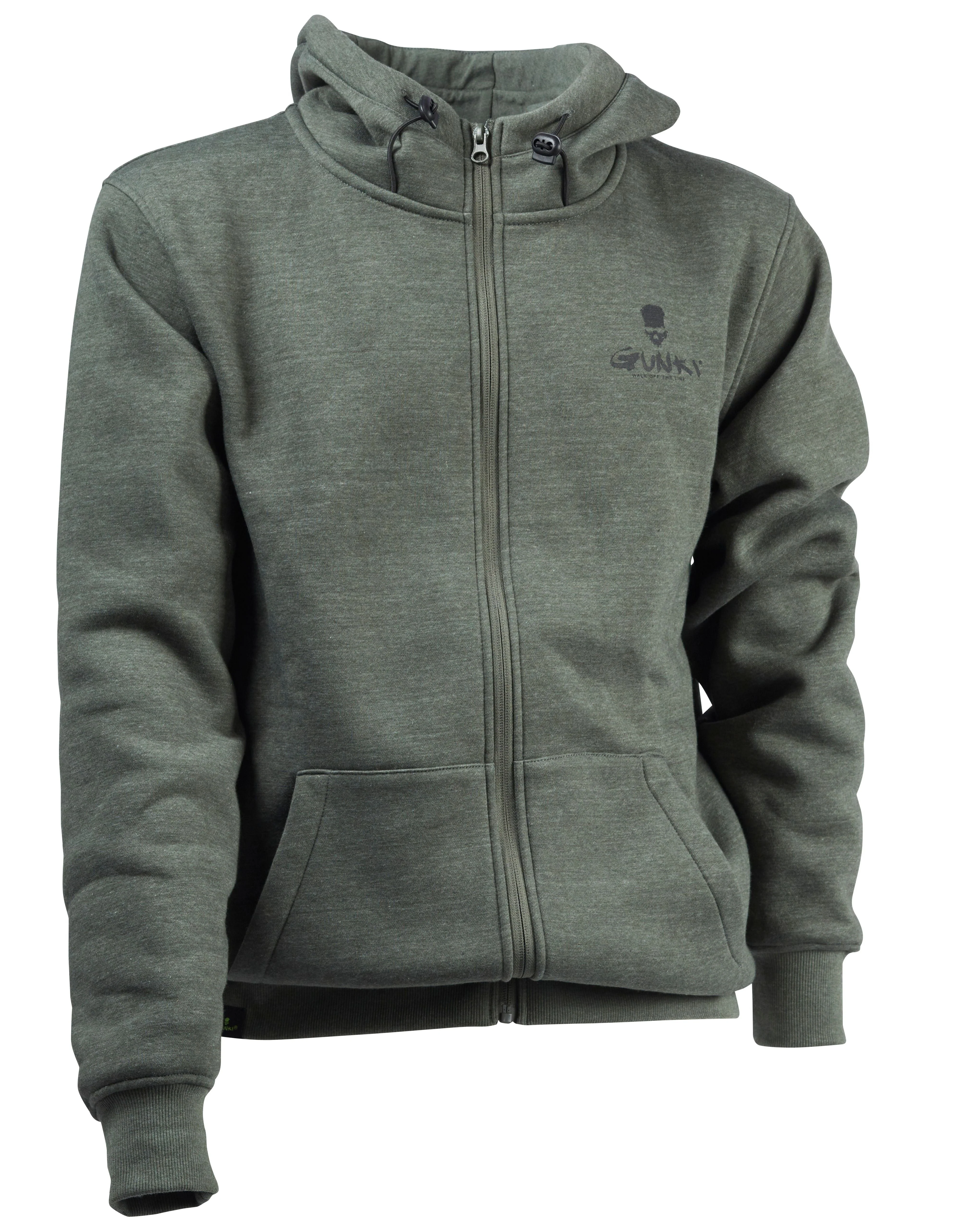 Gunki Chief Khaki Zip Sweat huppari - Image 2