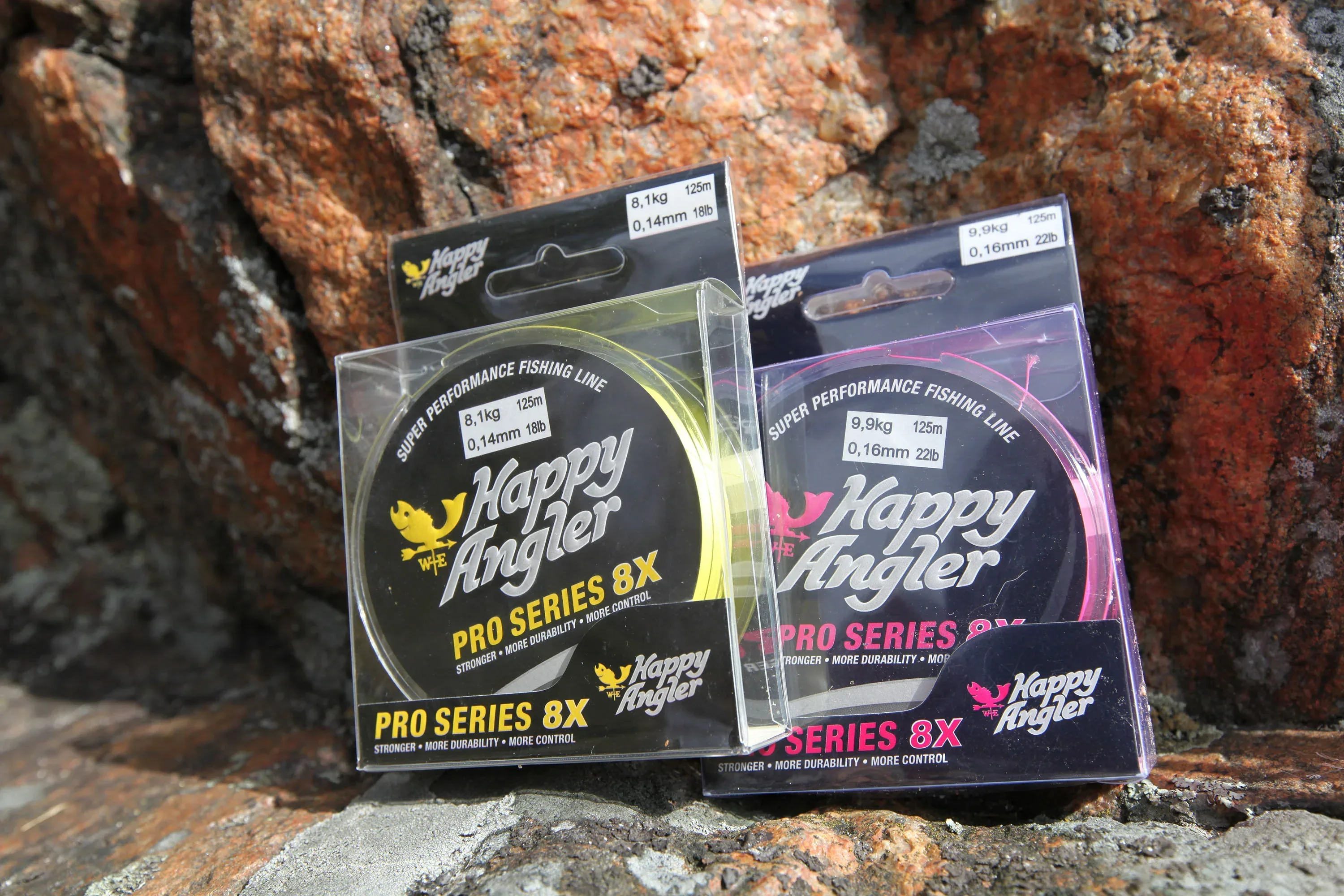 Happy Angler Pro Series 8X 125 m pinkki kuitusiima - Image 5