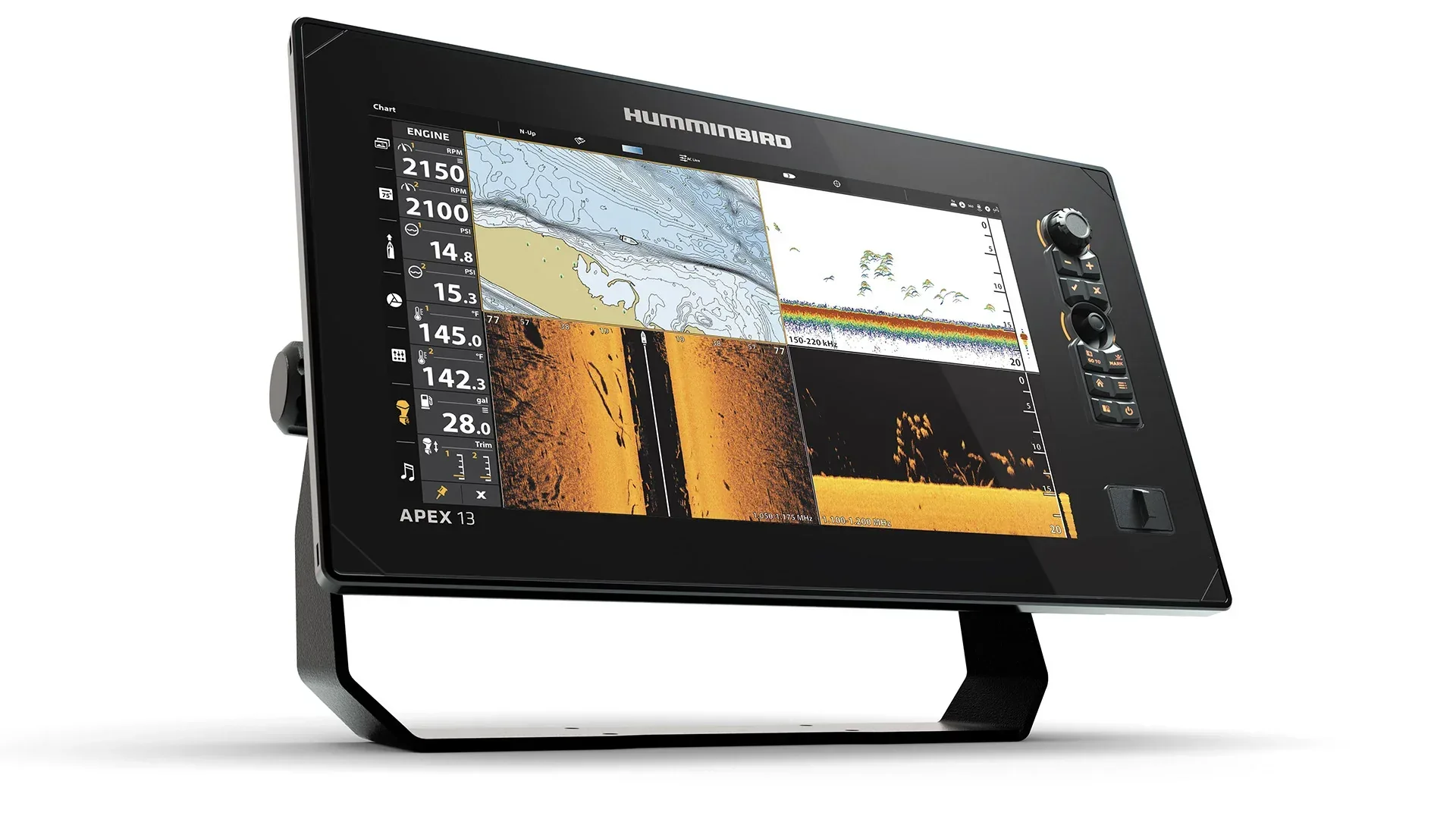 Humminbird APEX 13 MEGA SI+ yhdistelmälaite (ei anturia) - Image 4