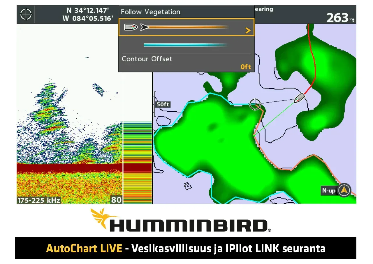 Humminbird APEX 13 MEGA SI+ yhdistelmälaite (ei anturia) - Image 8