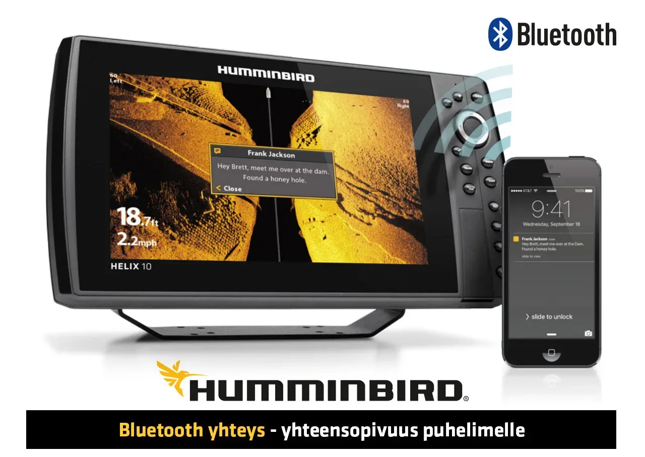 Humminbird APEX 19 MEGA SI+ yhdistelmälaite (ei anturia) - Image 9
