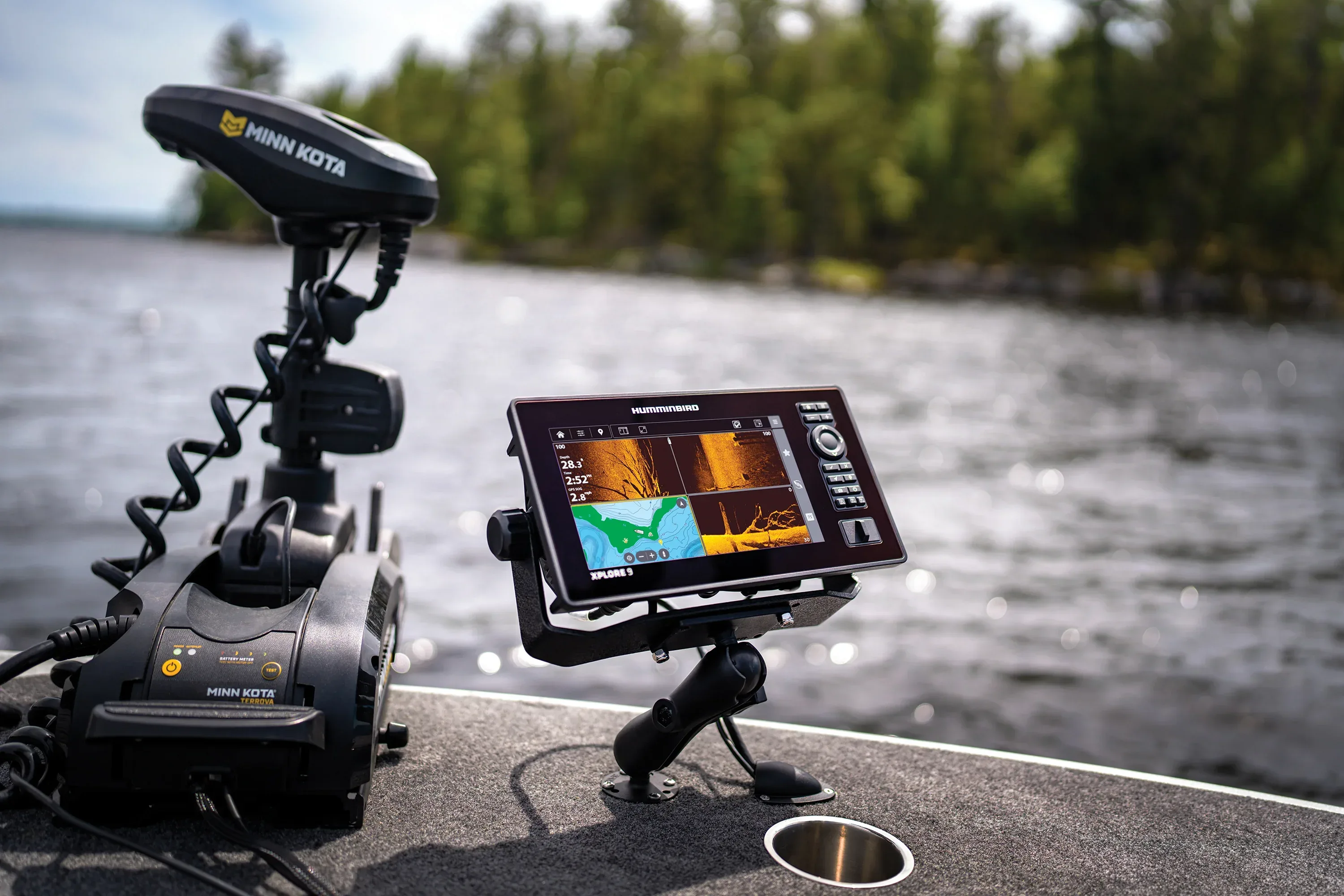 Humminbird XPLORE 12 CHO yhdistelmälaite ilman anturia - Image 10