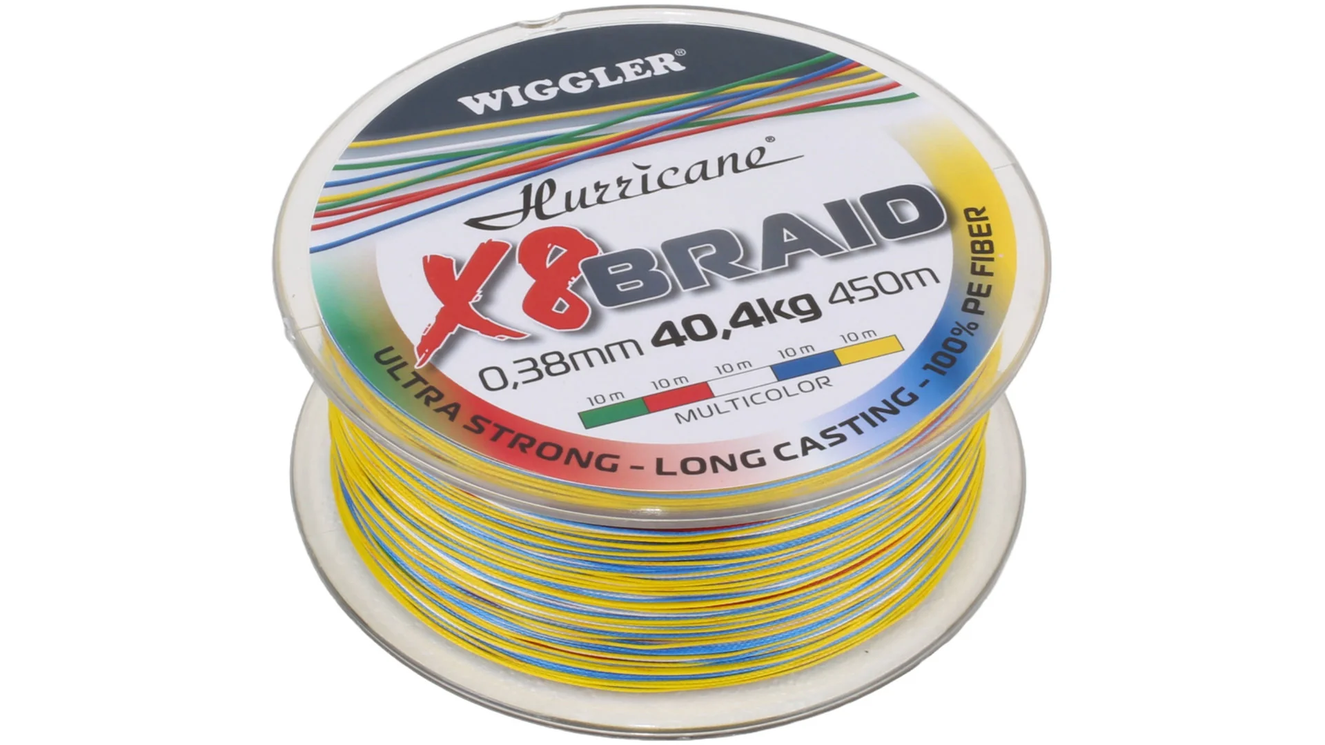 Hurricane X8 Braid Multicolor 450 m kuitusiima - Image 2