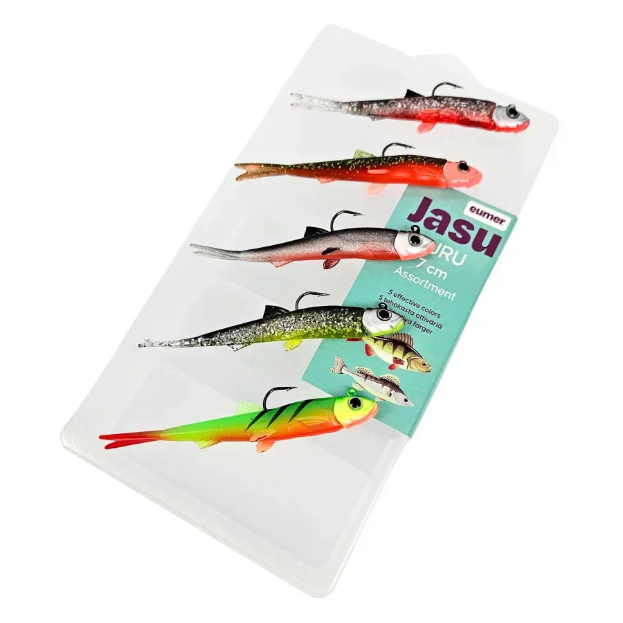 Jasu Puru 7 cm jigilajitelma 5 kpl/pkt
