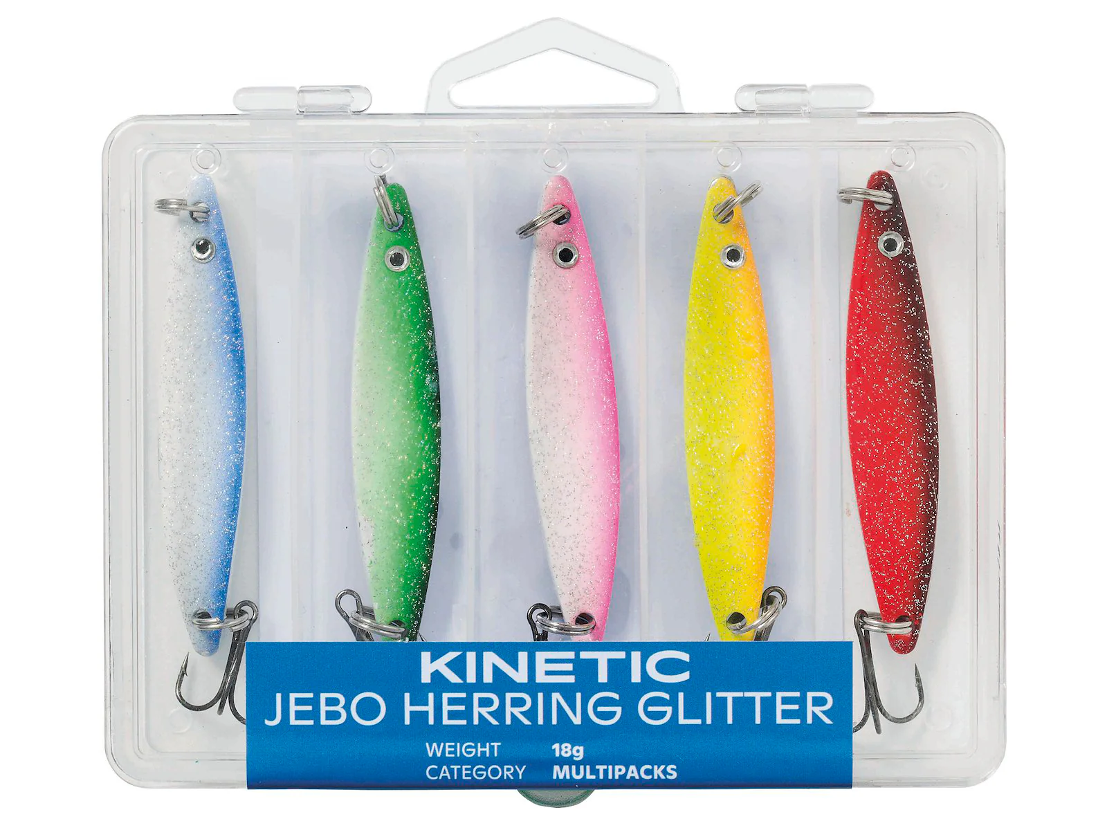Kinetic Jebo Herring Glitter 24 g lajitelma 5 kpl/pkt - Image 2