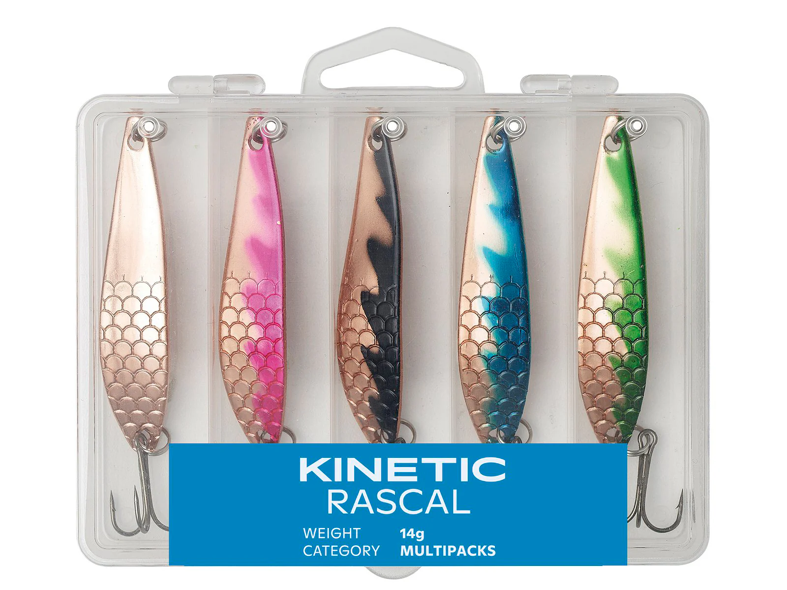 Kinetic Rascal 14 g lusikkalajitelma 5 kpl/pkt - Image 2