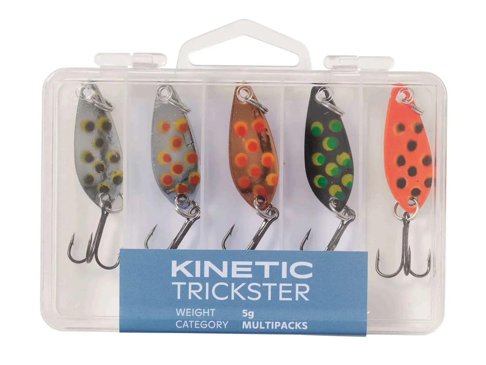 Kinetic Trickster 9 g lusikkalajitelma 5 kpl/pkt