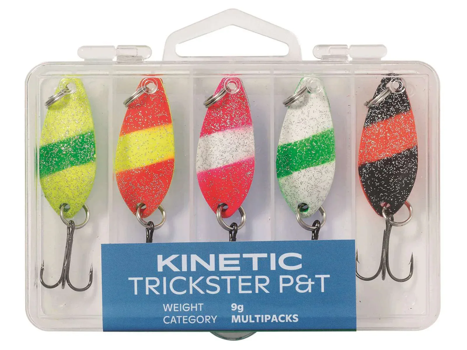 Kinetic Trickster P&T 7 g lusikkalajitelma 5 kpl/pkt