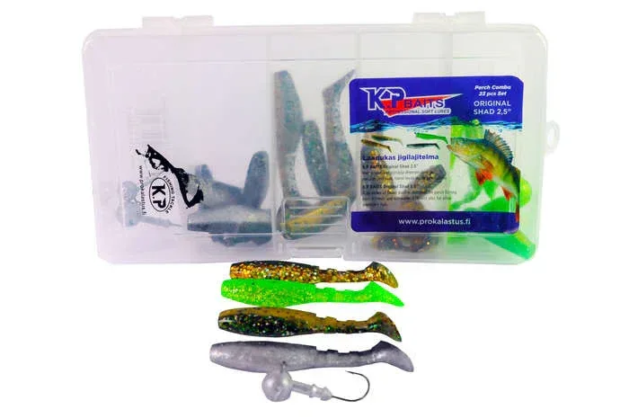 K.P Original Shad 2,5" jigilajitelma 20 kpl/pkt