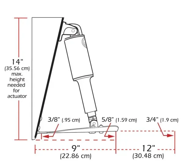 Lenco trimmilevysarja 9" x 12" 12V - Image 3