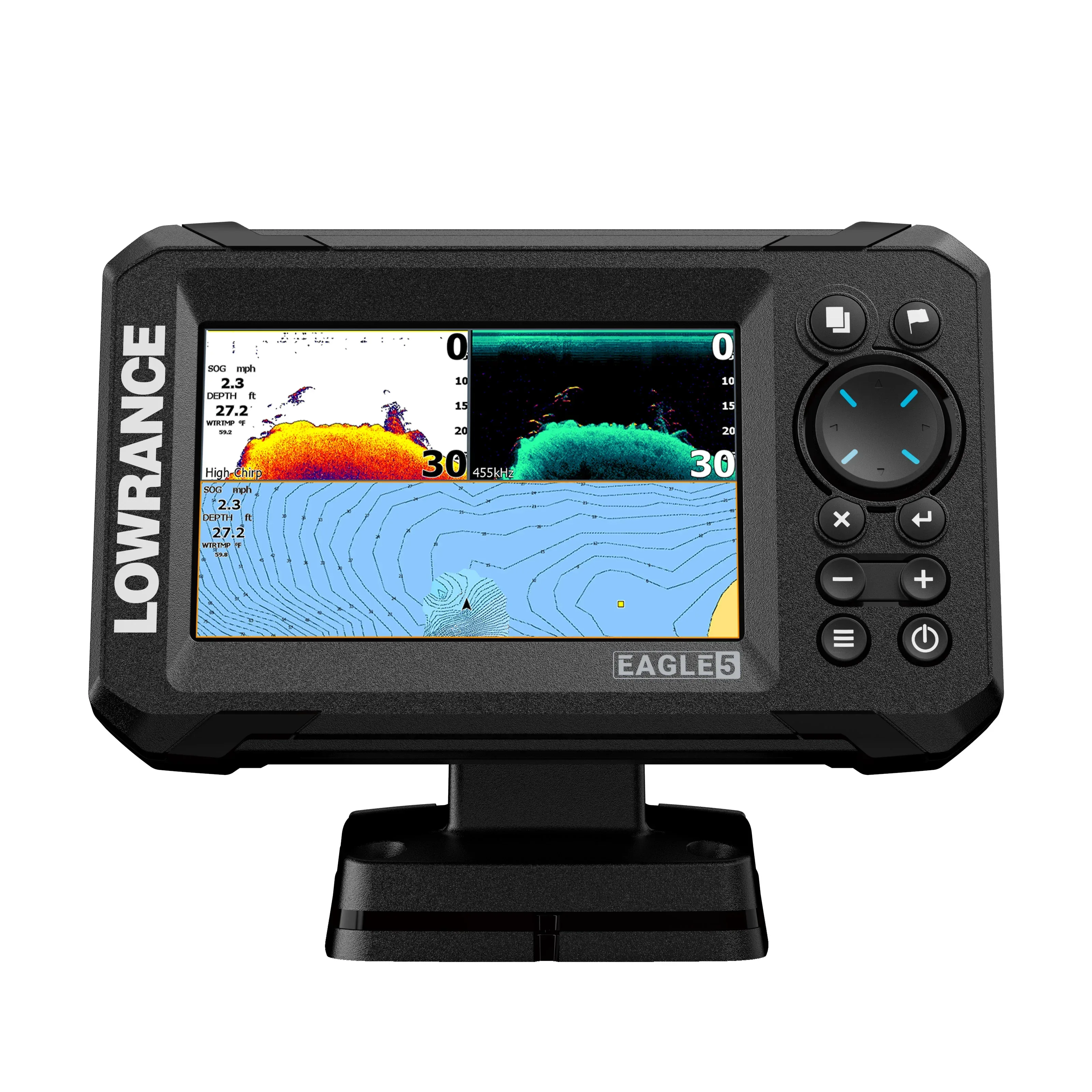 Lowrance Eagle 5 yhdistelmälaite + SplitShot HD anturi - Image 4