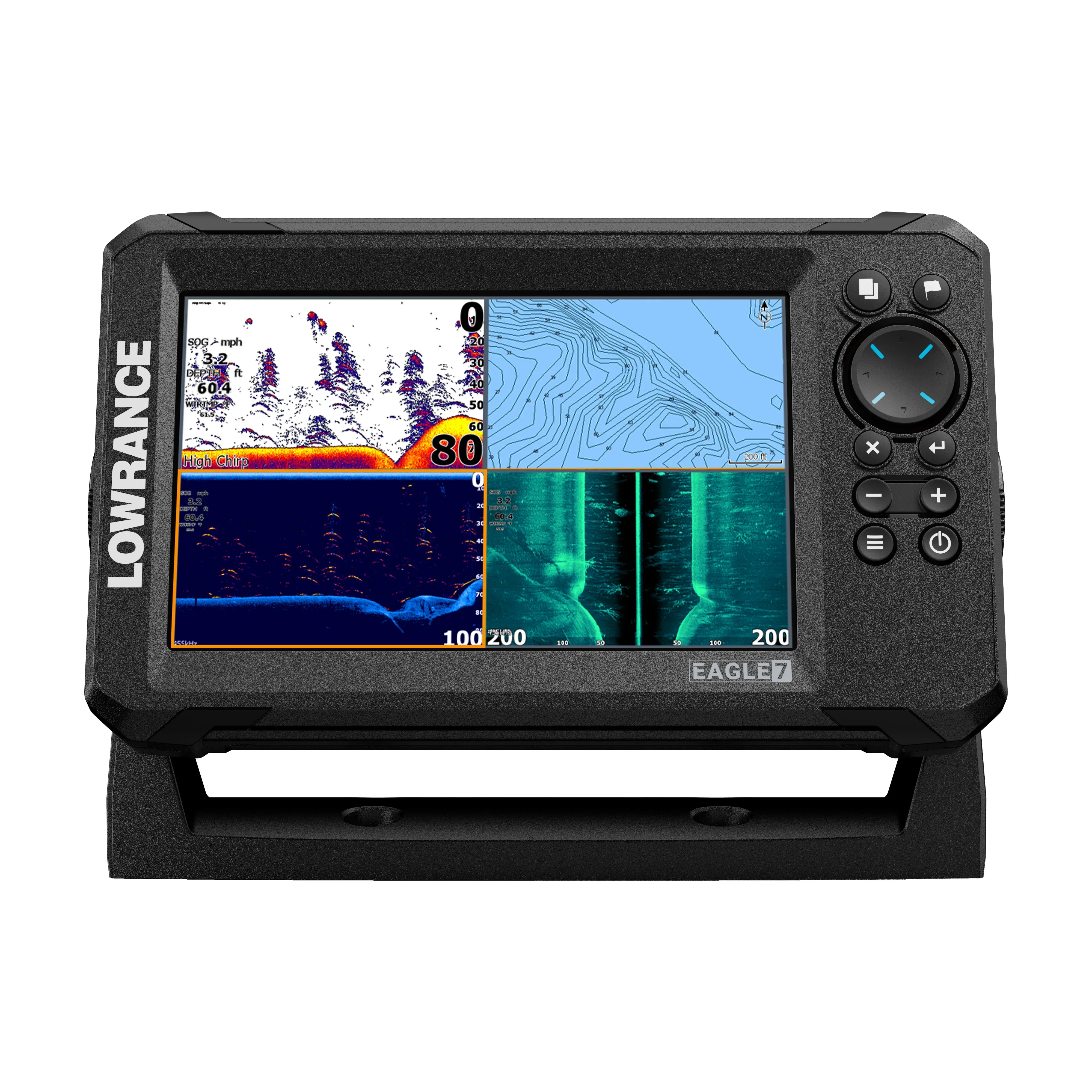 Lowrance Eagle 7 yhdistelmälaite ilman anturia - Image 5