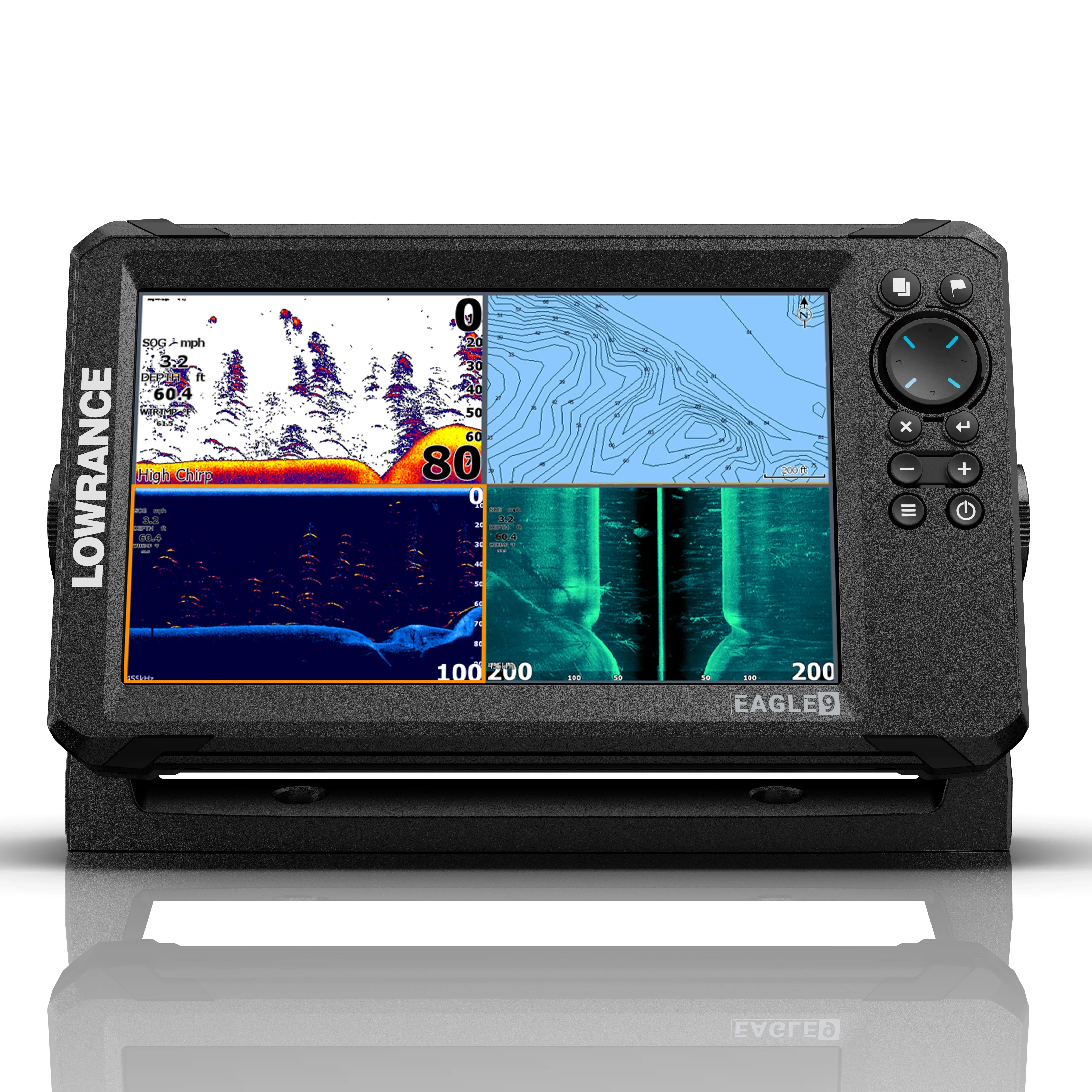 Lowrance Eagle 9 yhdistelmälaite ilman anturia - Image 4