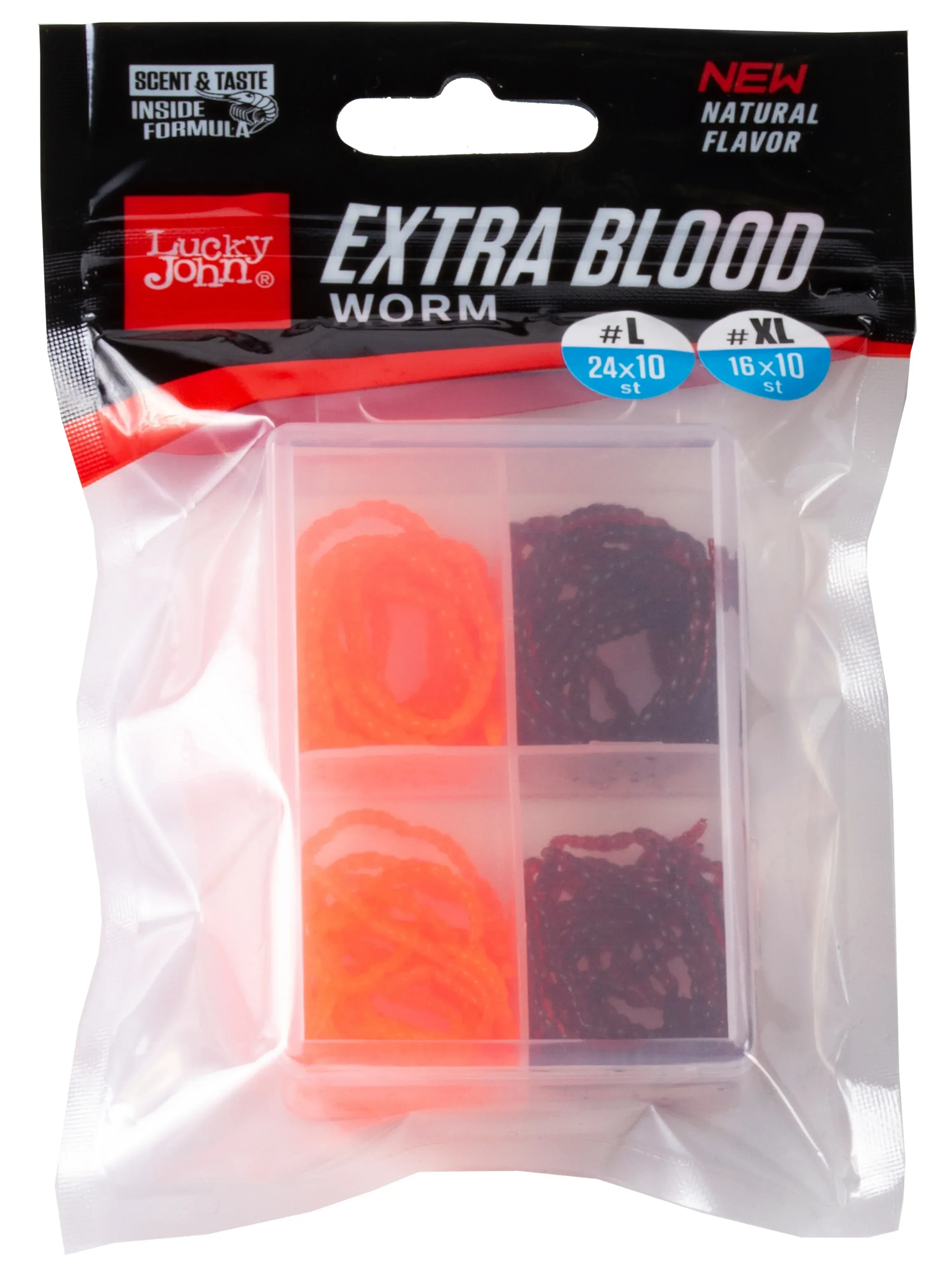 Lucky John Extra Blood Worm Mix keinosurviainen - Image 3