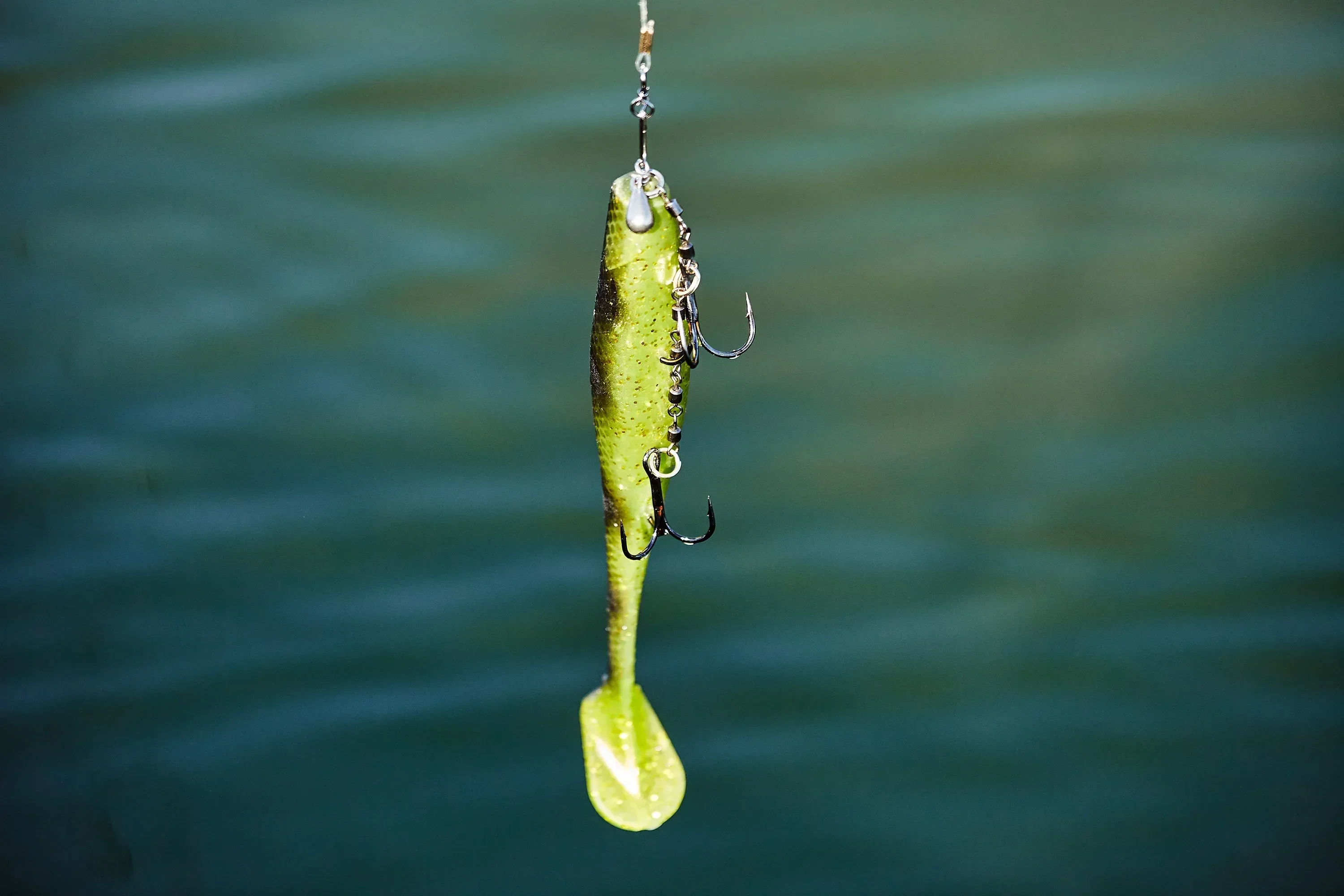 Lucky John Kubira Swim Shad 9" kalajigi + stinger - Image 6