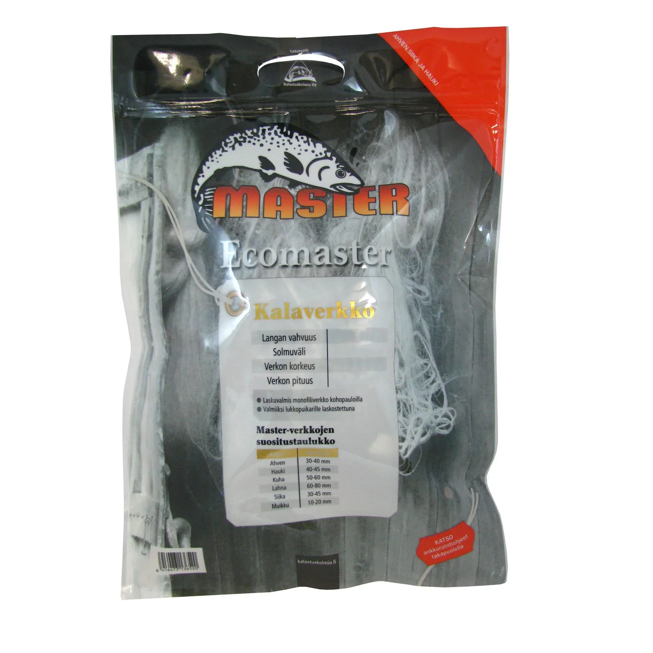 Master Ecomaster kalaverkko 2,4m x 60 m - Image 3